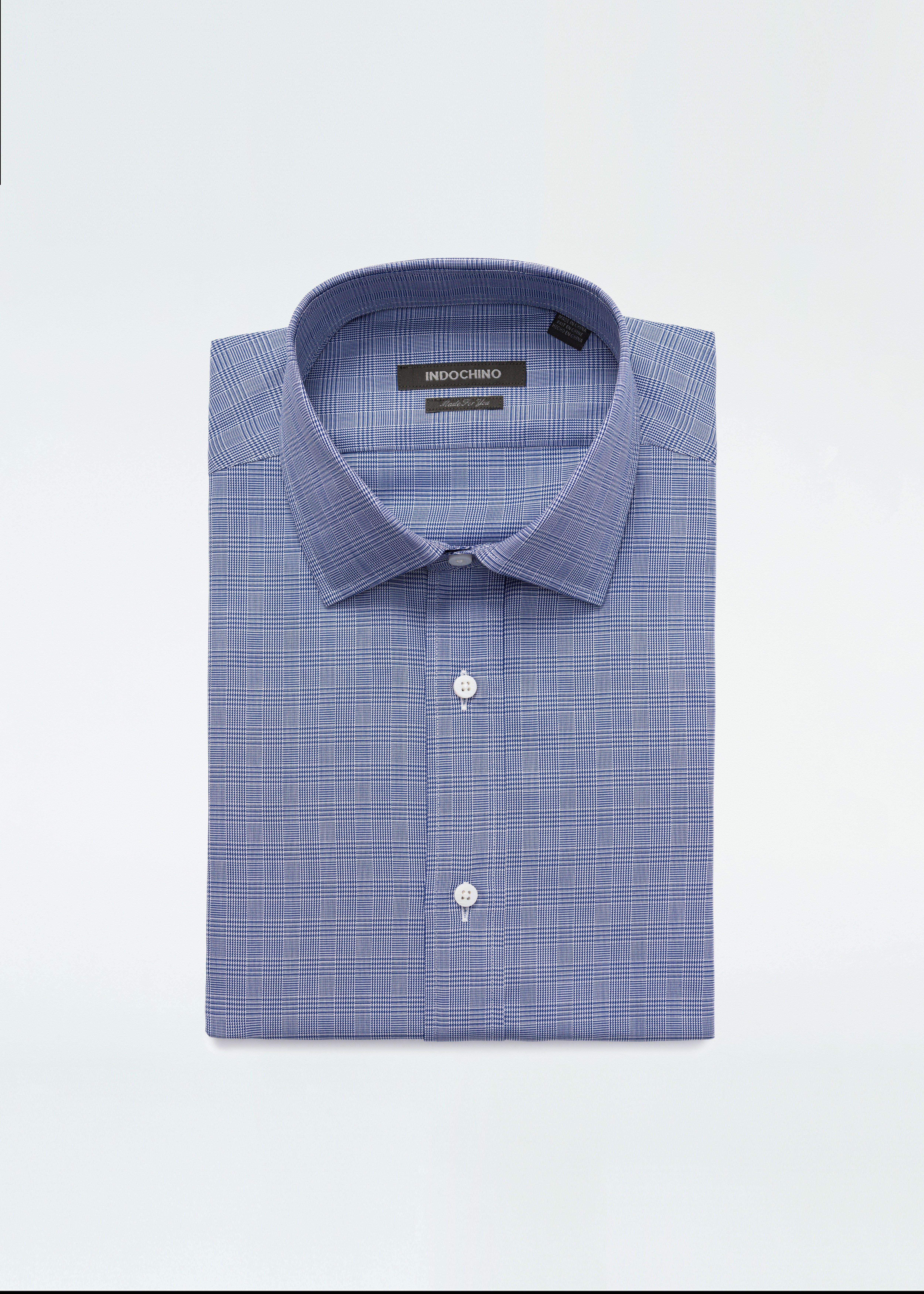 Hadleigh Plaid Navy Shirt 2 Hadleigh Plaid Navy Shirt