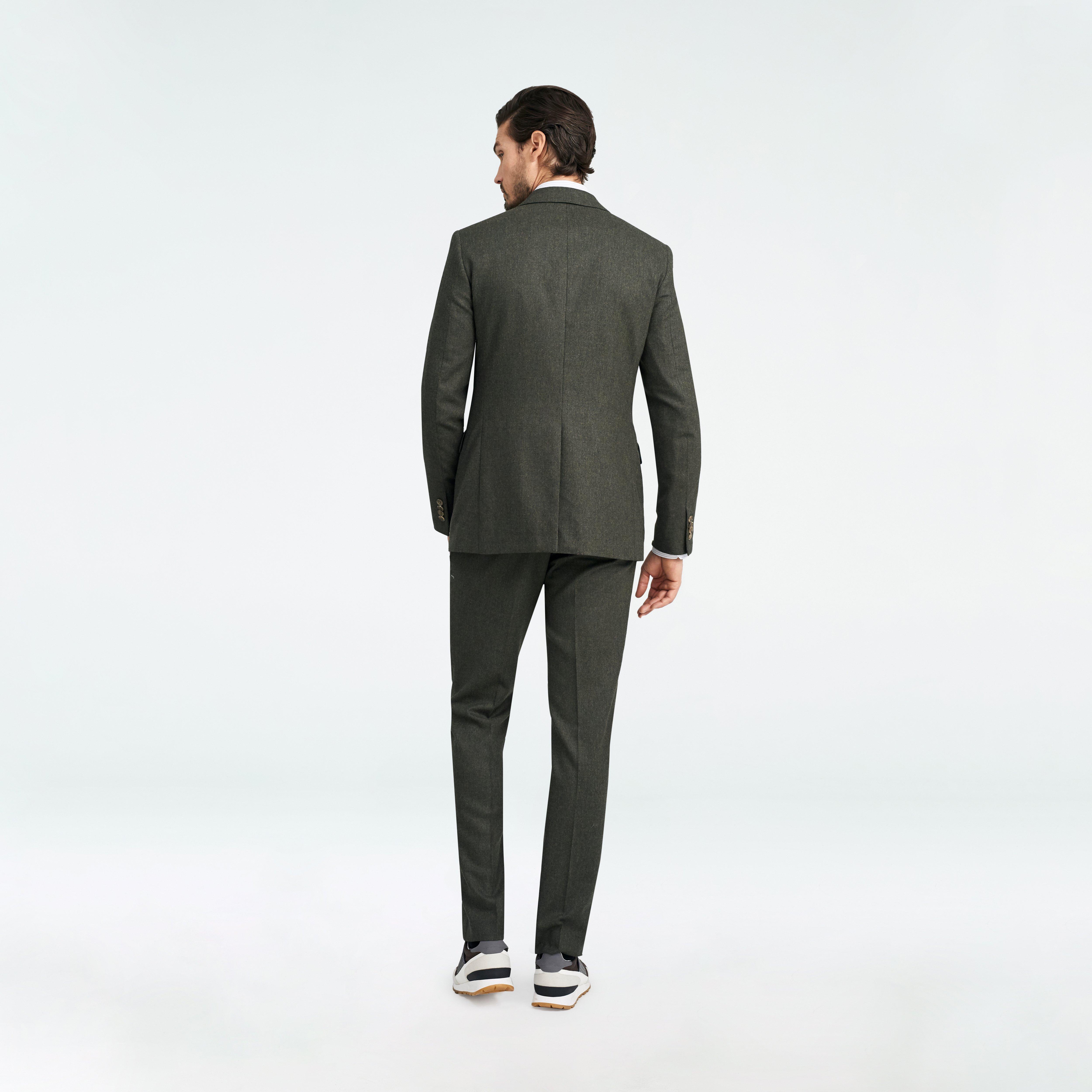 Hayward Flannel Olive Blazer 2 Hayward Flannel Olive Blazer