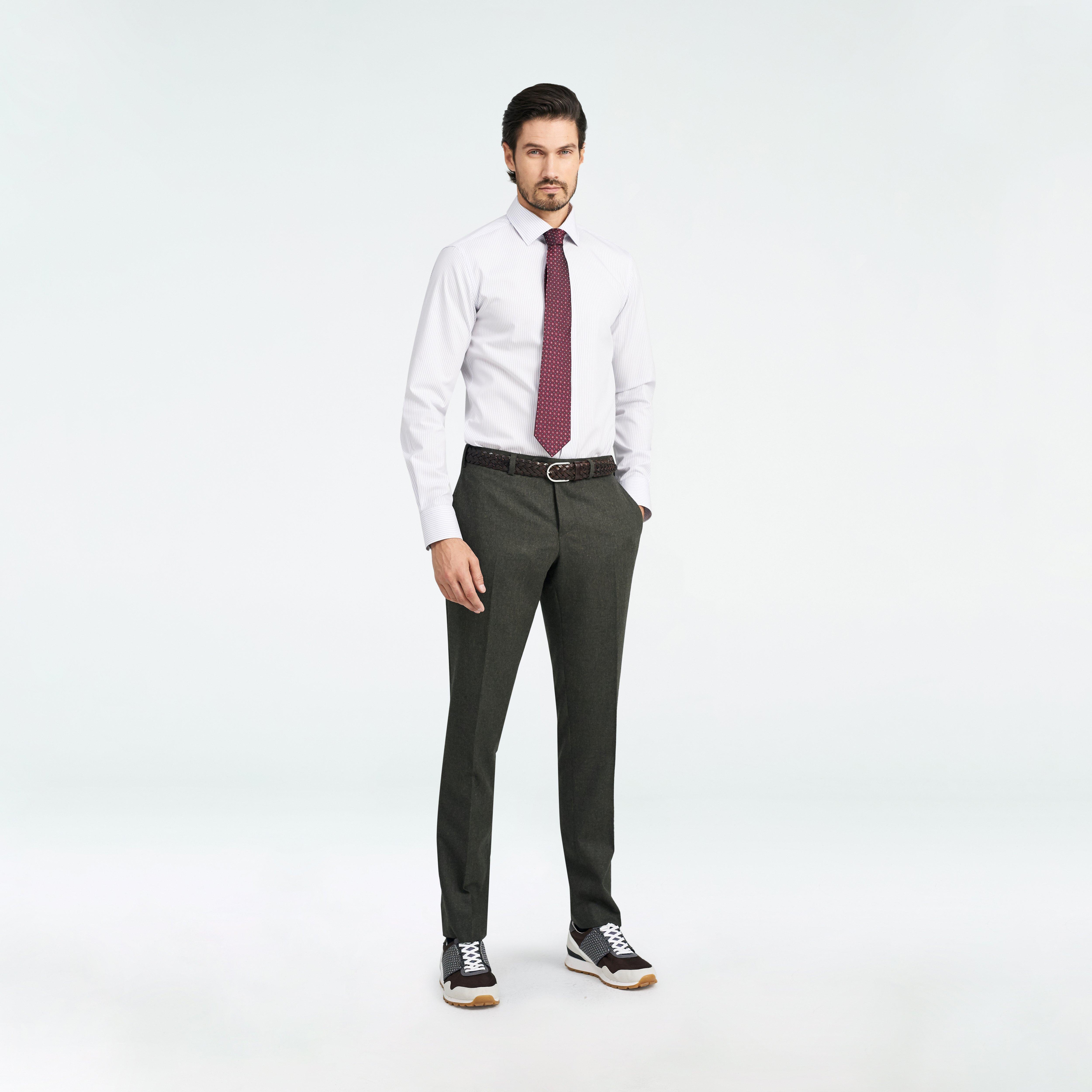 Hayward Flannel Olive Pants