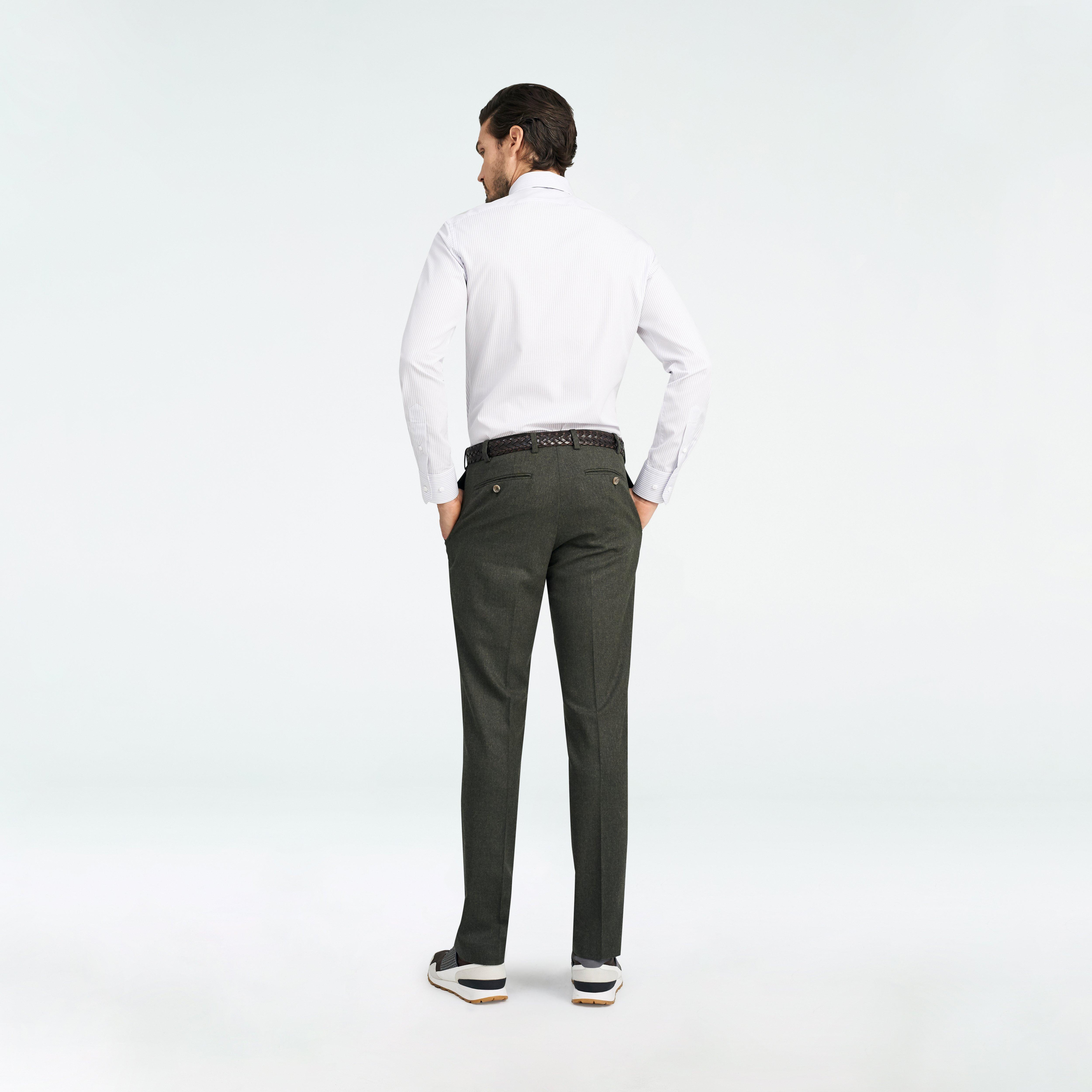 Hayward Flannel Olive Pants