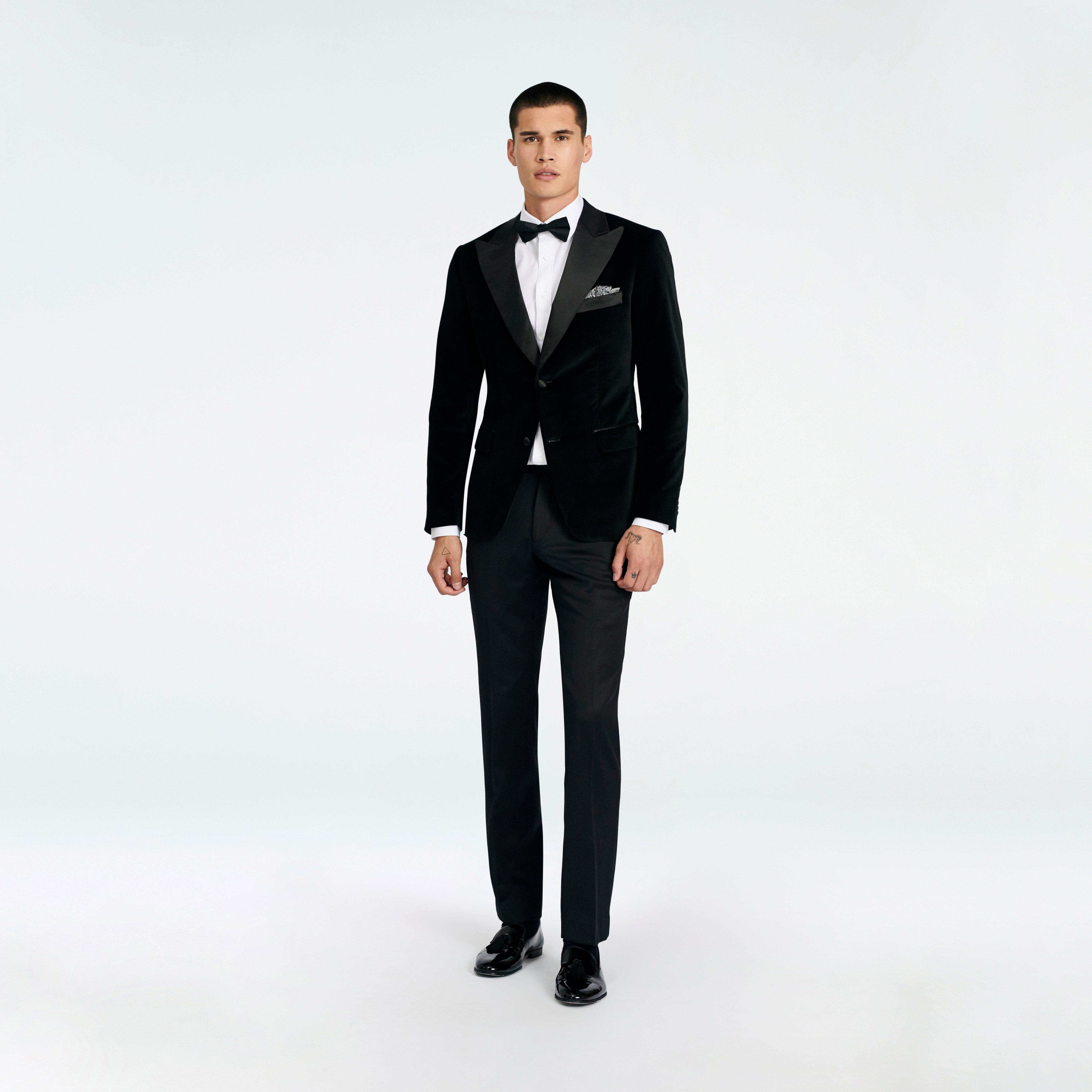 Harford Velvet Black Dinner Jacket 1 Harford Velvet Black Dinner Jacket