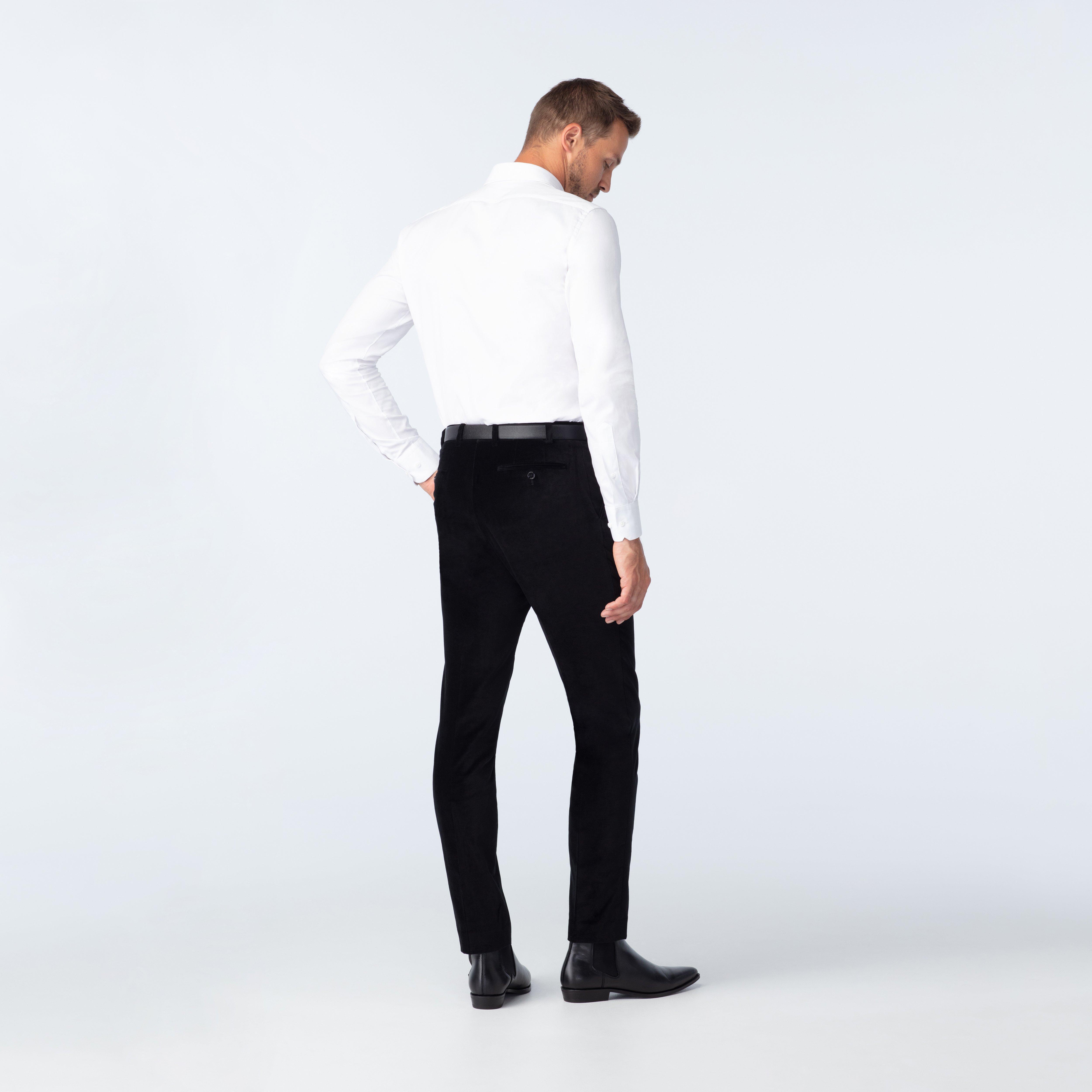 Harford Velvet Black Pants