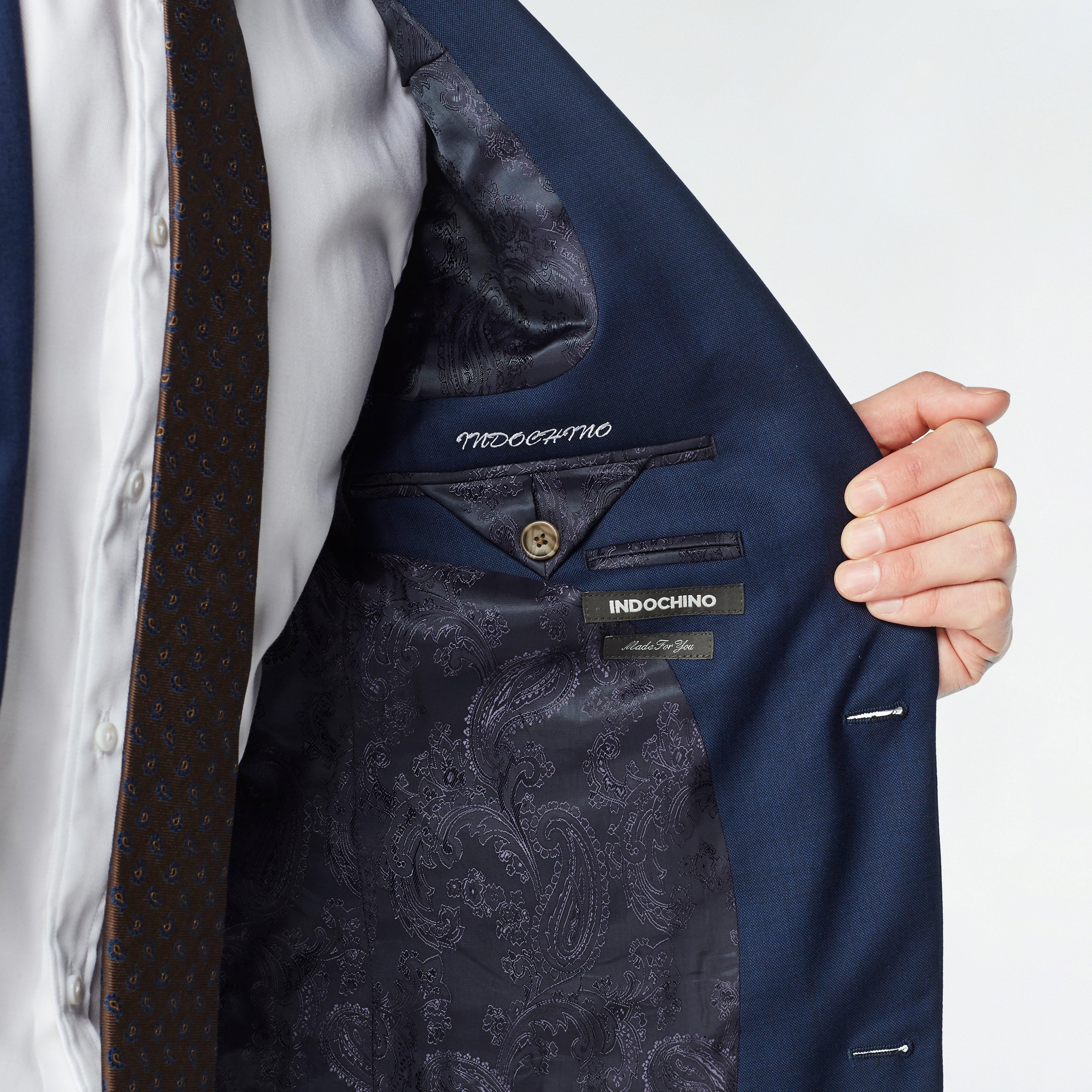 Hayle Sharkskin Dark Navy Blazer 3 Hayle Sharkskin Dark Navy Blazer