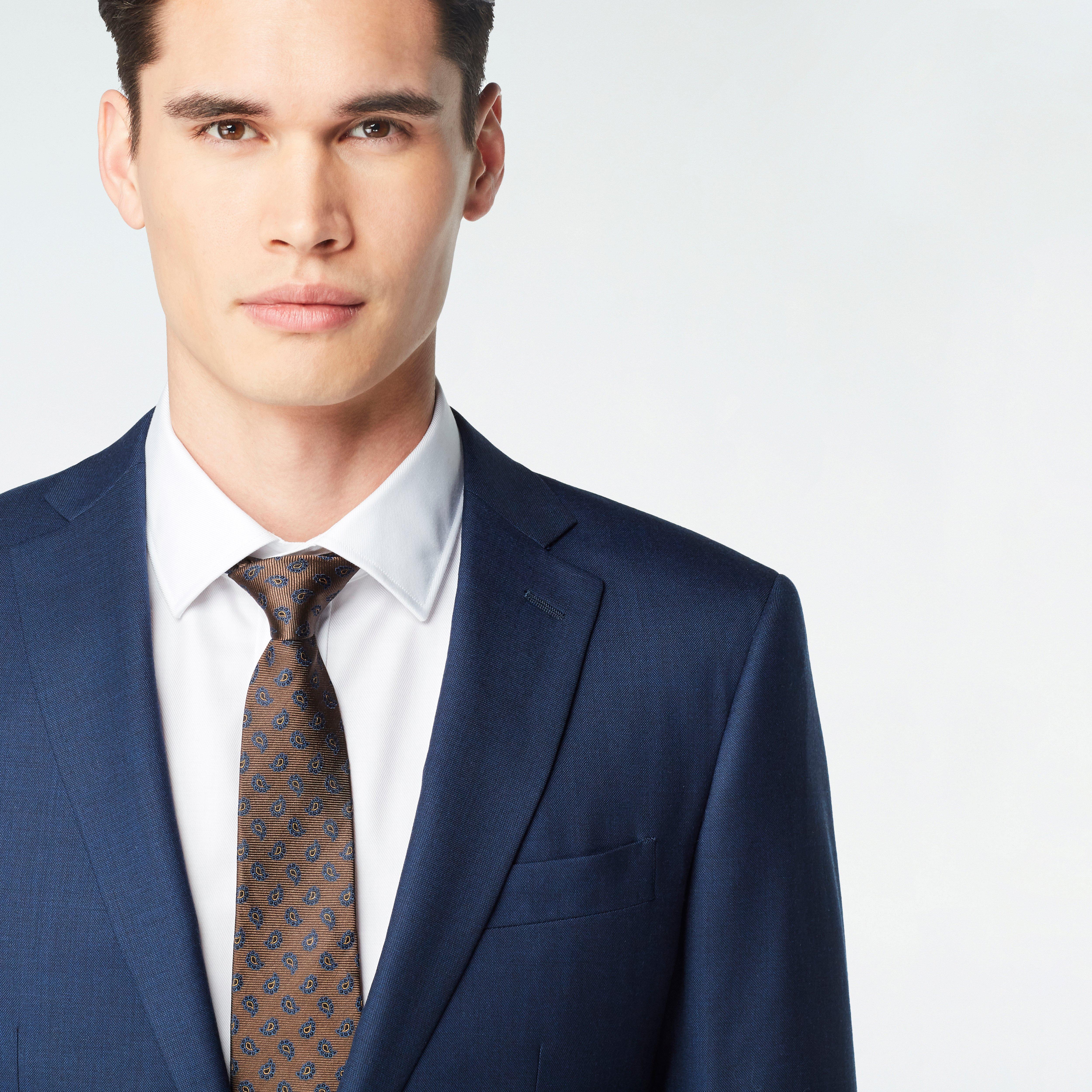 Hayle Sharkskin Dark Navy Blazer 4 Hayle Sharkskin Dark Navy Blazer