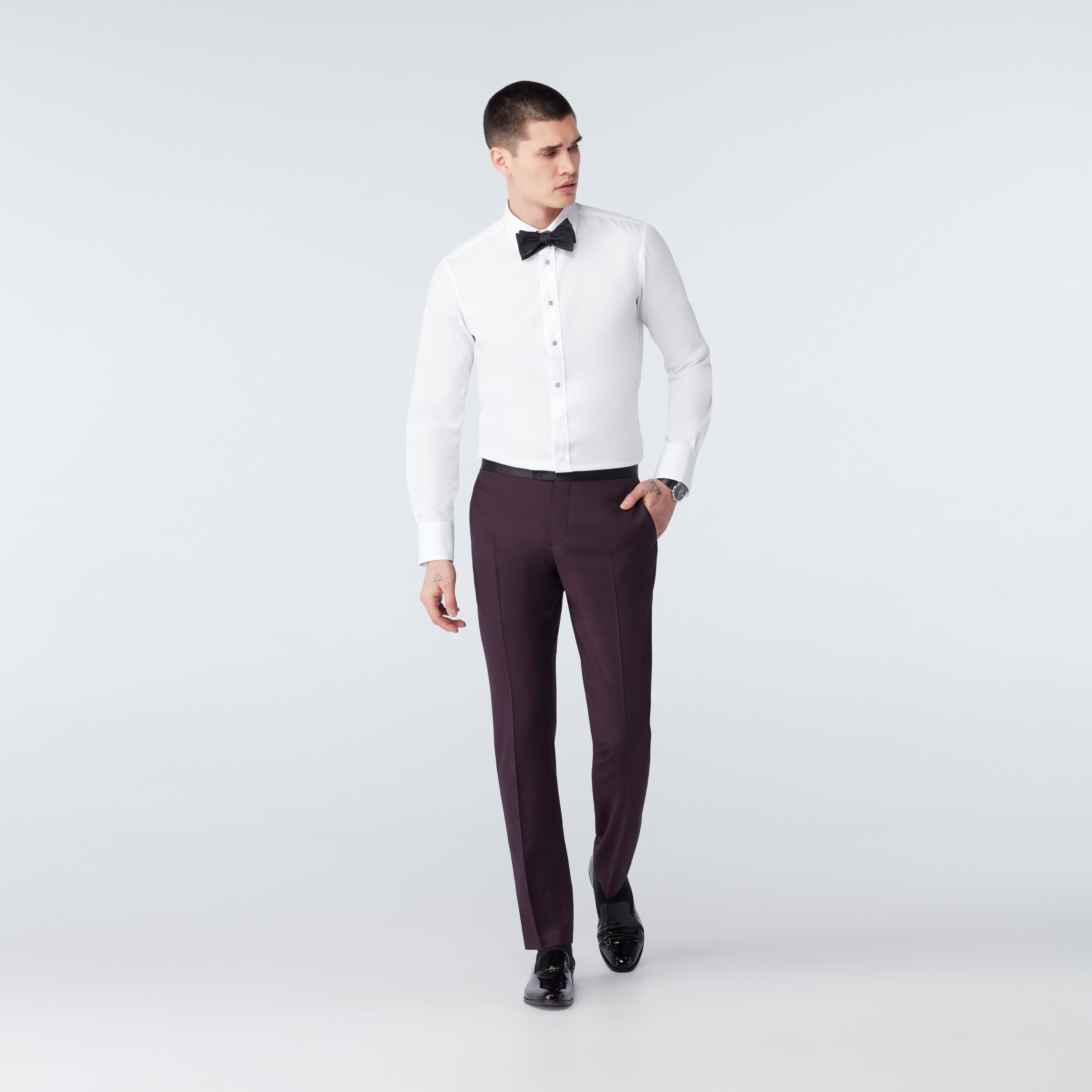Highworth Burgundy Tuxedo