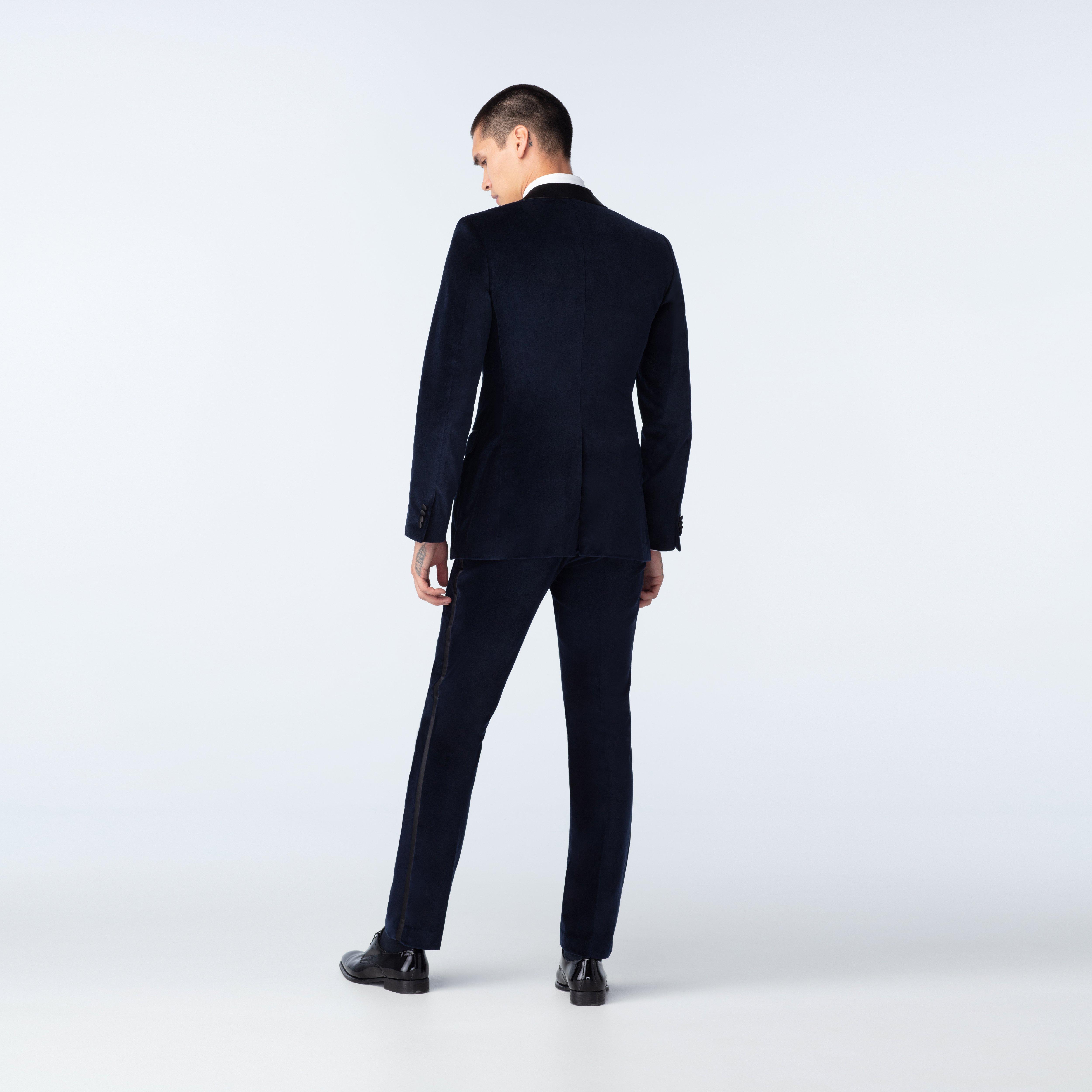 Harford Velvet Navy Tuxedo 2 Harford Velvet Navy Tuxedo
