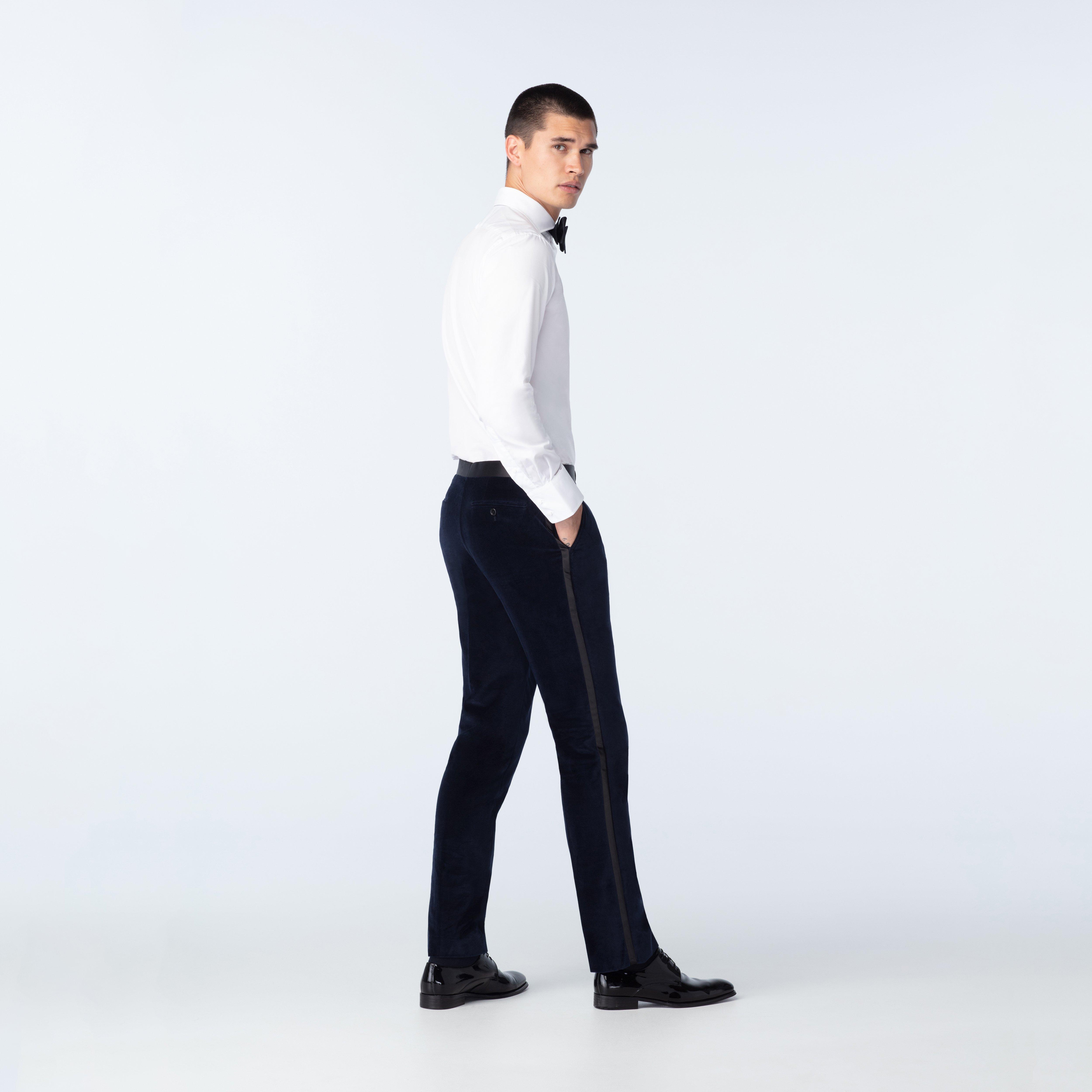 Harford Velvet Navy Tuxedo 4 Harford Velvet Navy Tuxedo