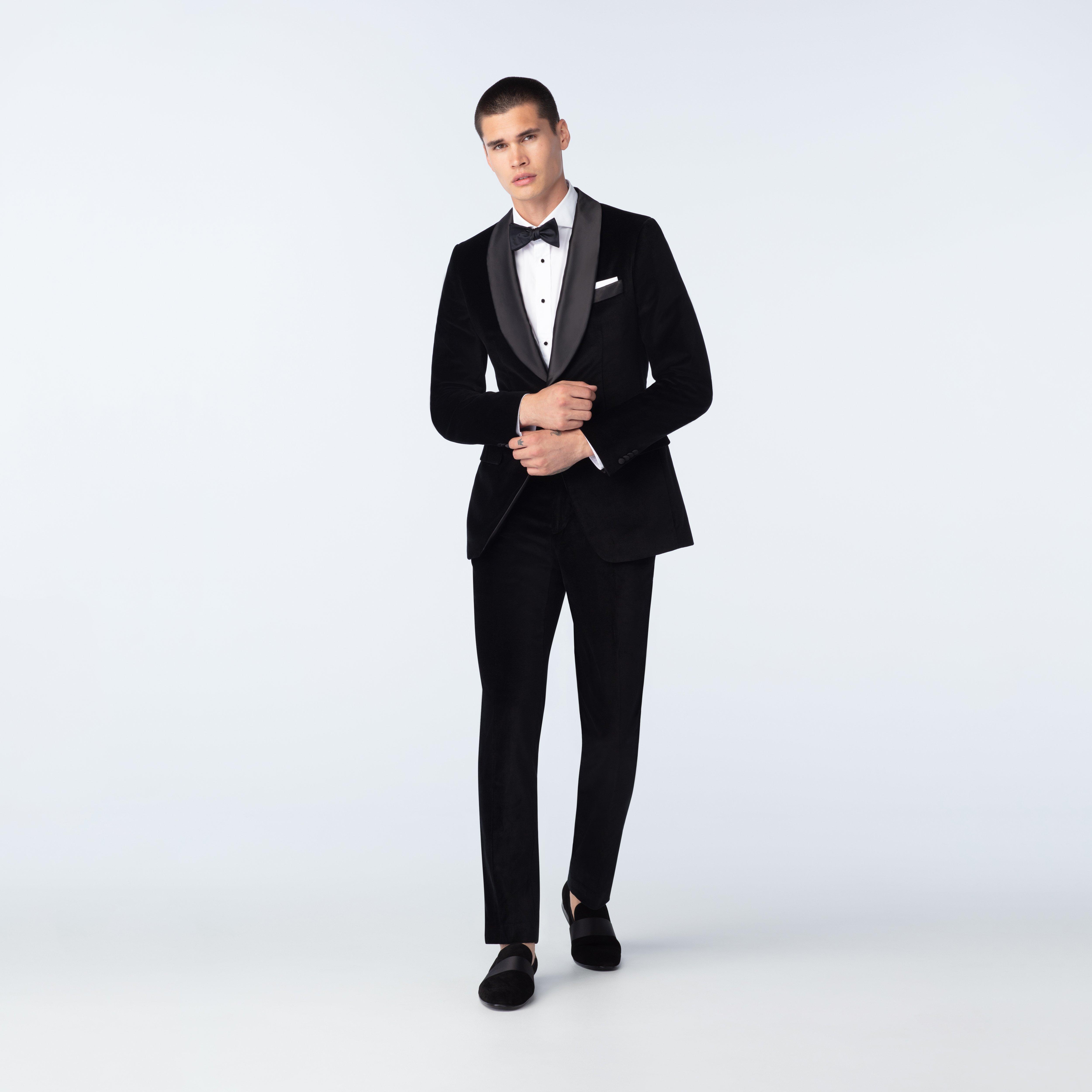 Harford Velvet Black Tuxedo 1 Harford Velvet Black Tuxedo