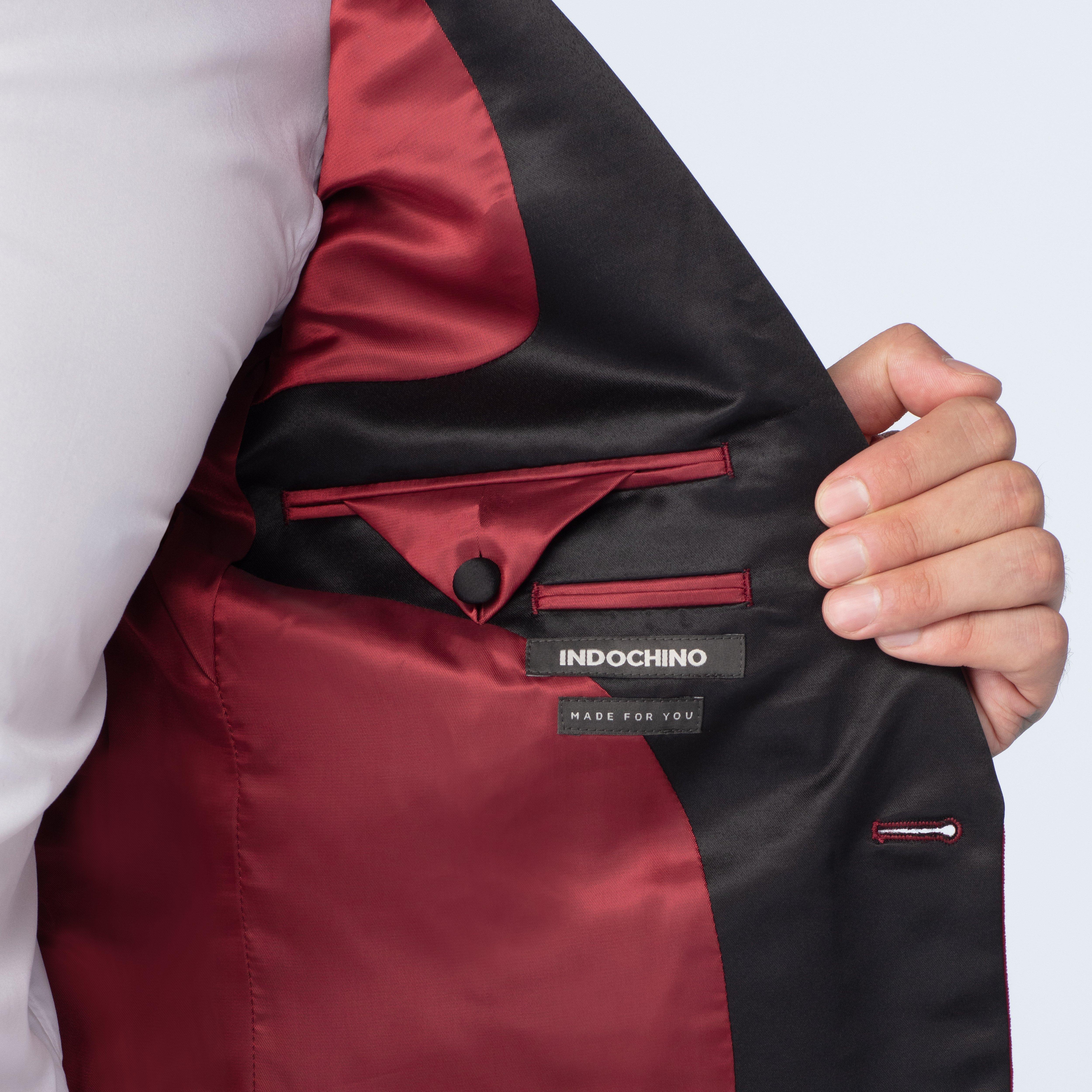 Harford Velvet Burgundy Tuxedo 5 Harford Velvet Burgundy Tuxedo