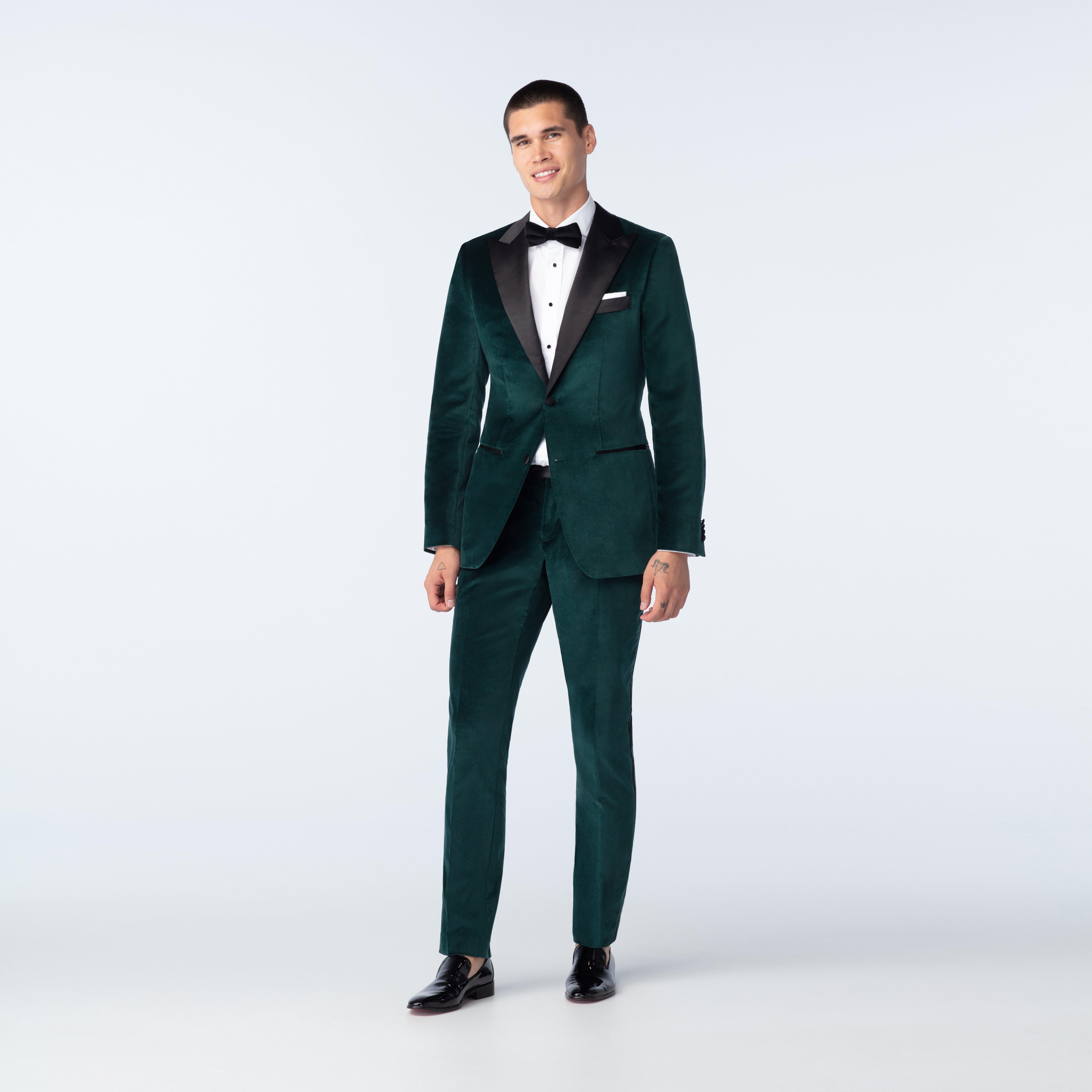 Harford Velvet Emerald Tuxedo 1 Harford Velvet Emerald Tuxedo