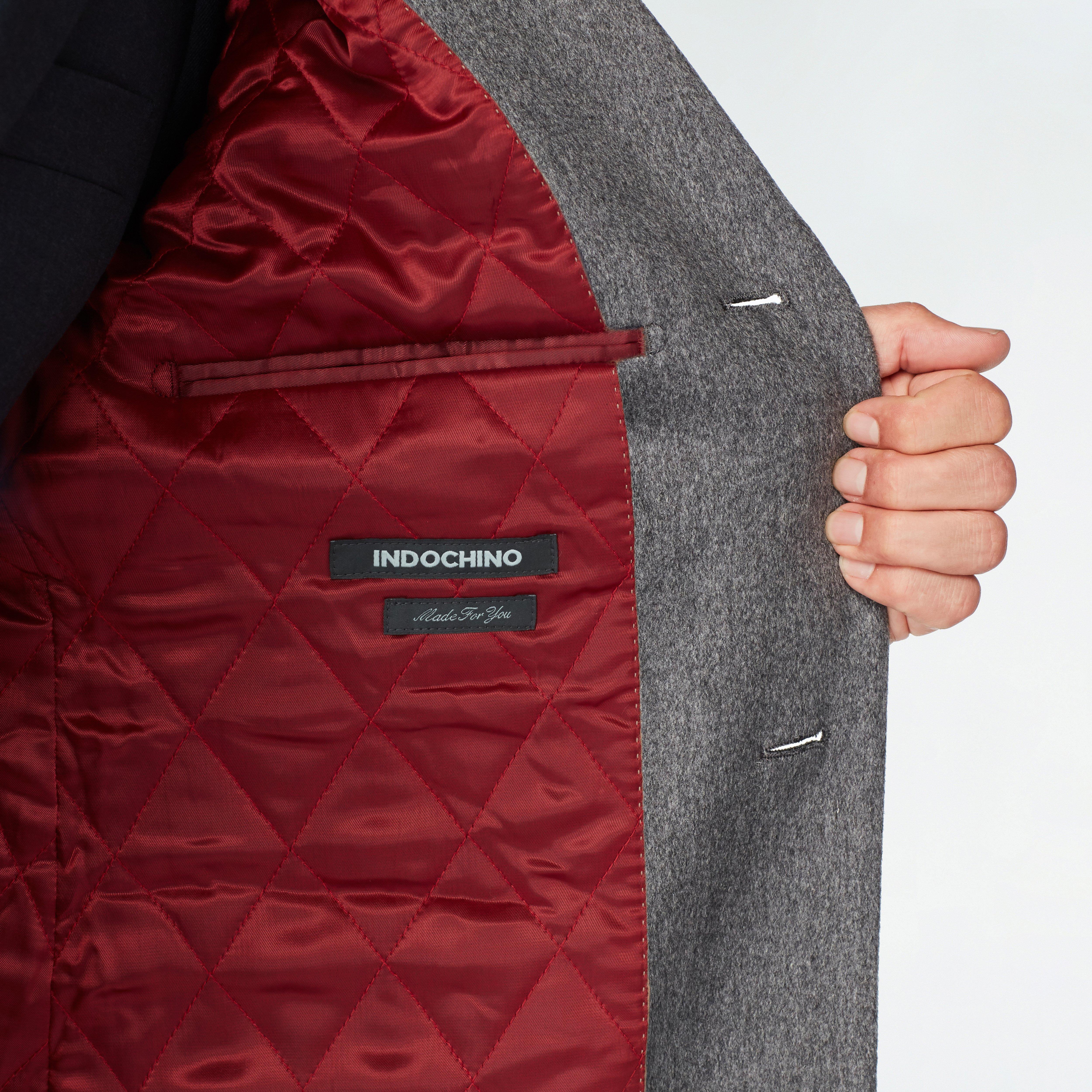 Heartford Gray Quilted Overcoat 3 Heartford Gray Quilted Overcoat