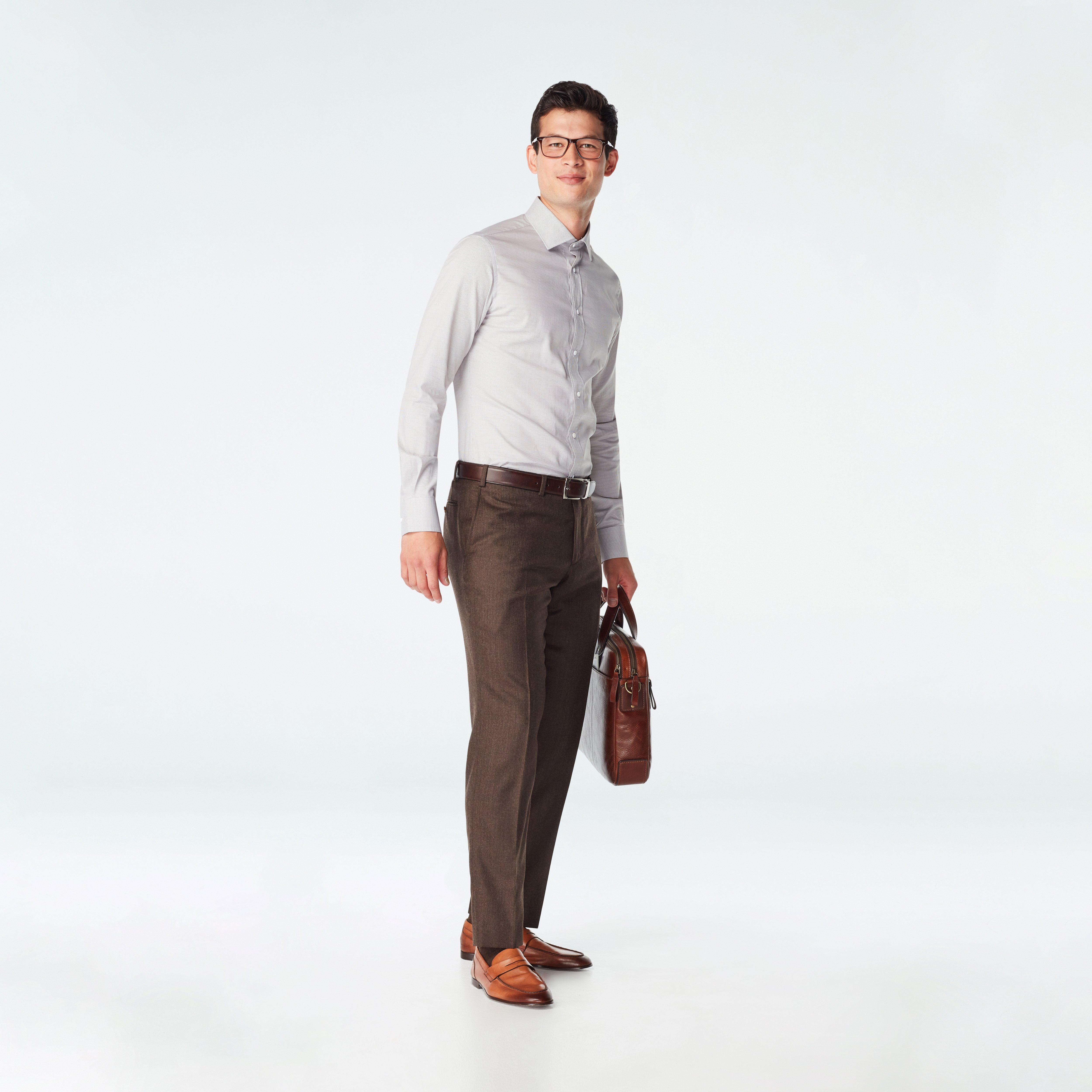 Prescot Herringbone Dark Brown Suit 3 Prescot Herringbone Dark Brown Suit