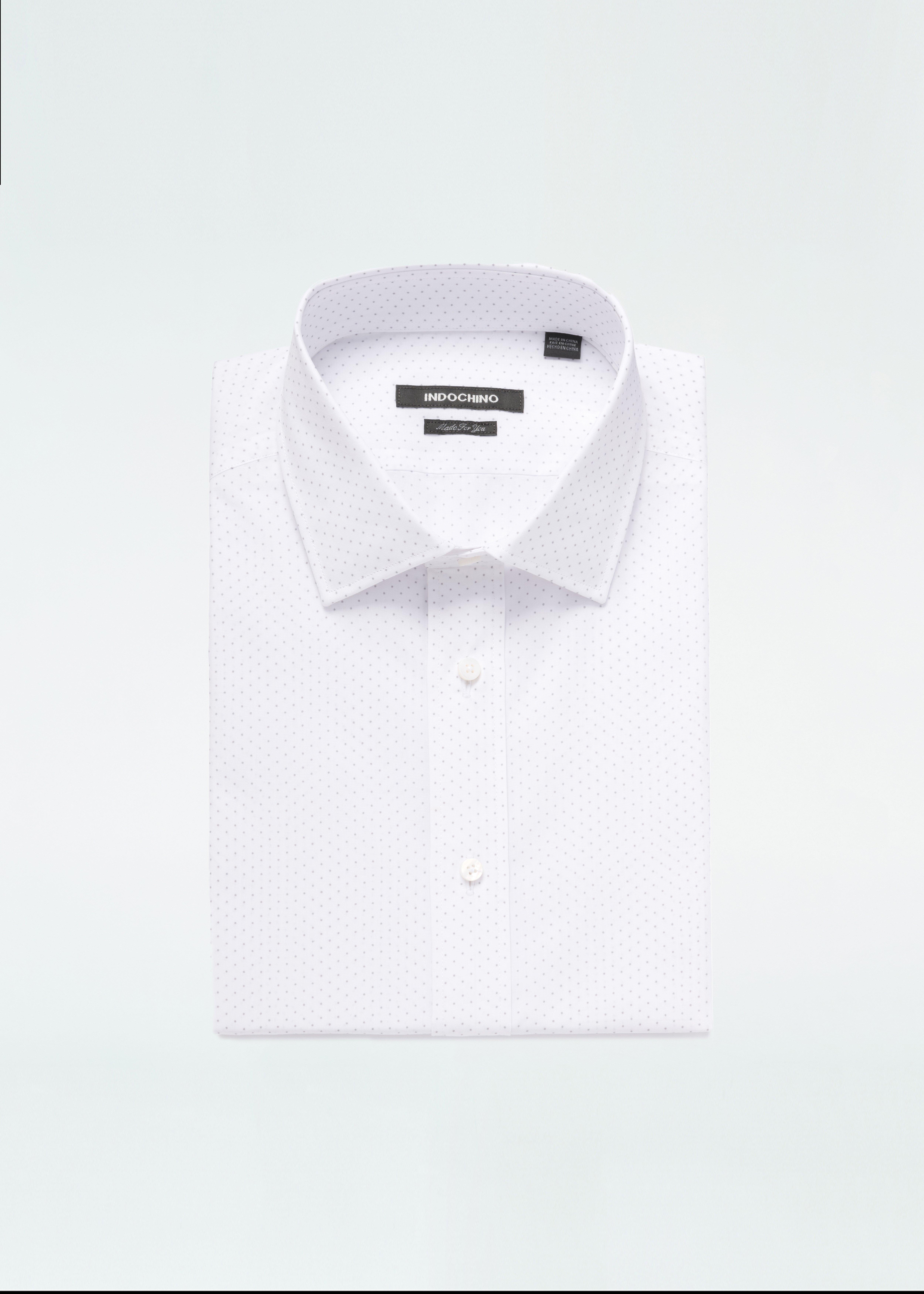 Hayton Dot Gray Shirt