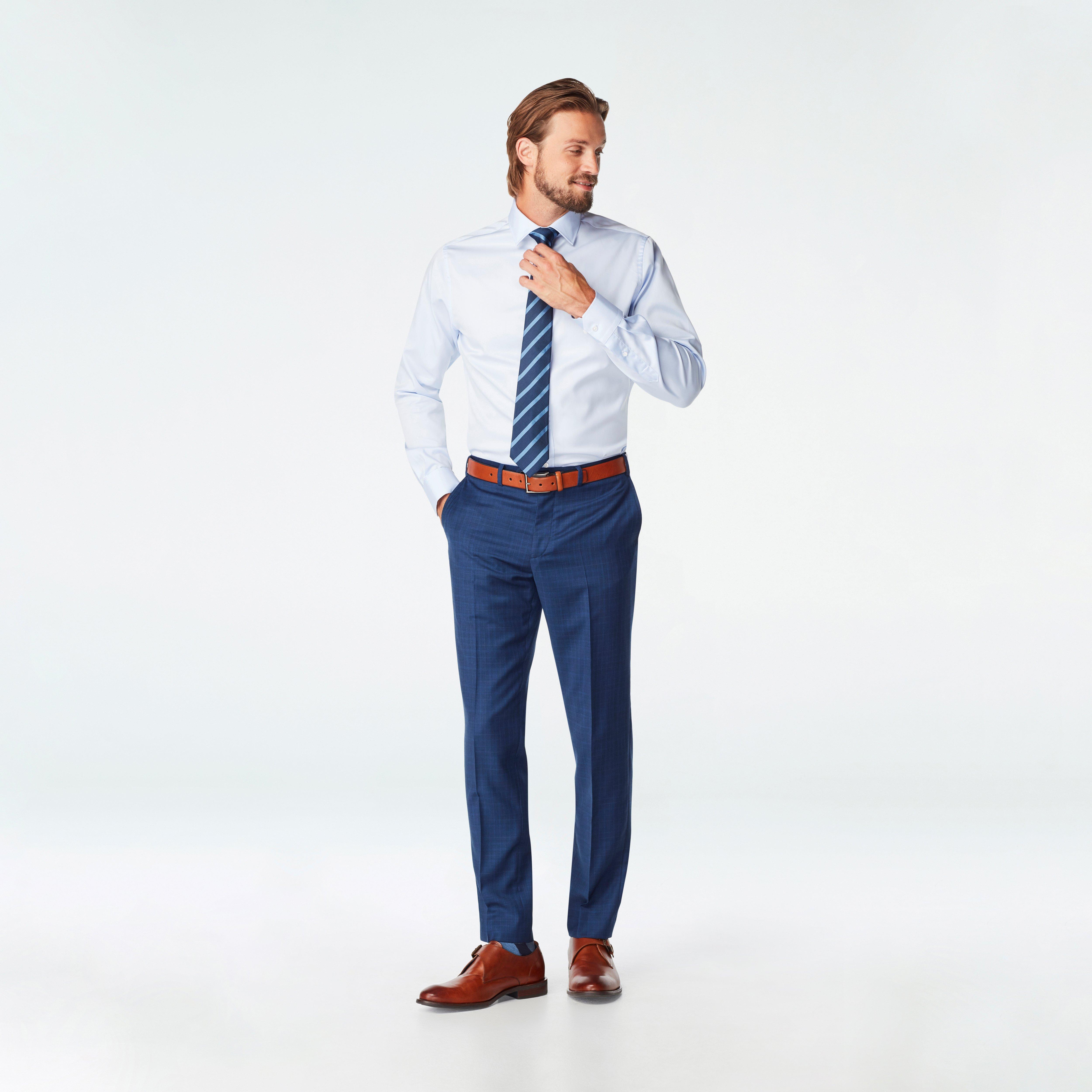 Harrogate Glen Check Navy Pants 1 Harrogate Glen Check Navy Pants