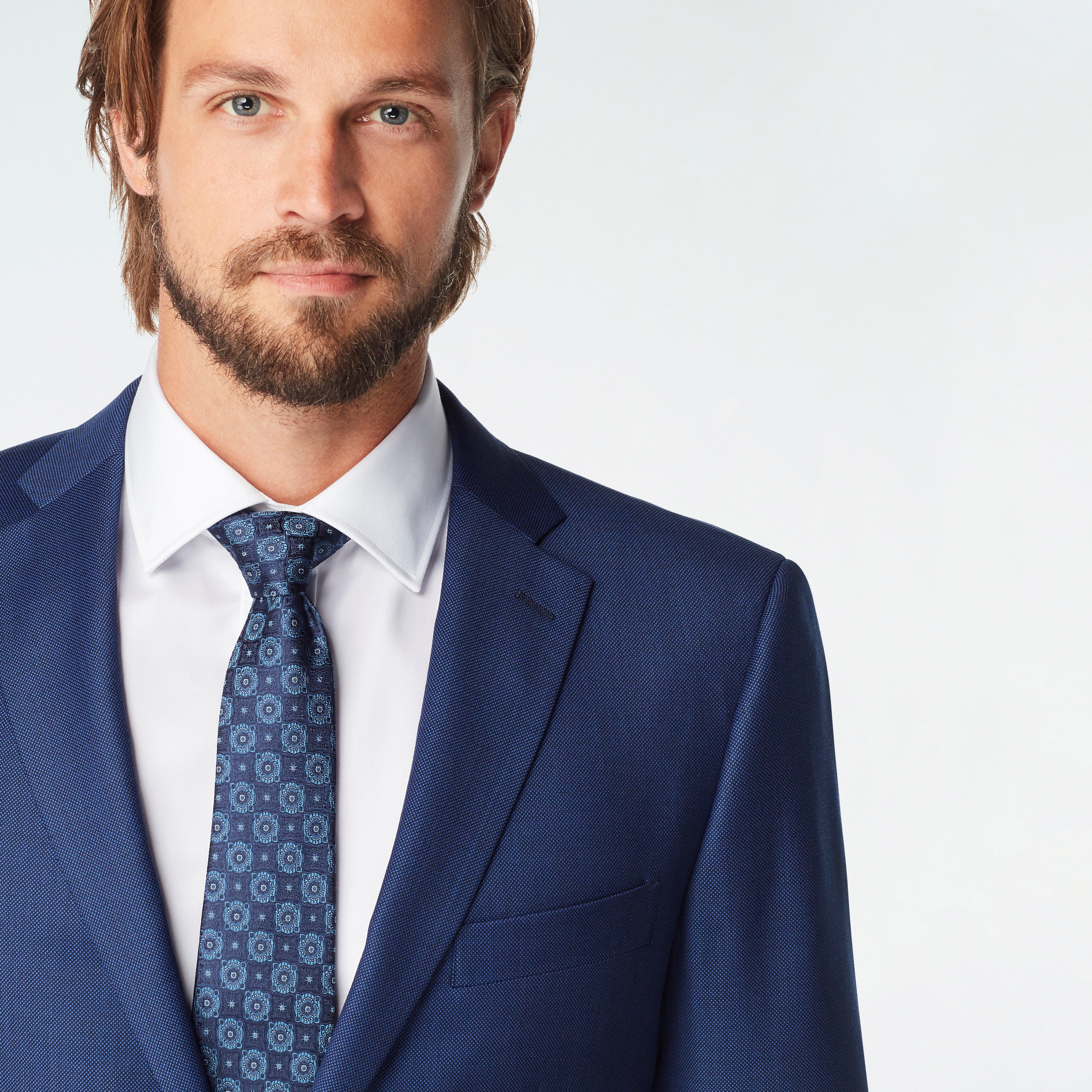 Highbridge Nailhead Blue Blazer 4 Highbridge Nailhead Blue Blazer