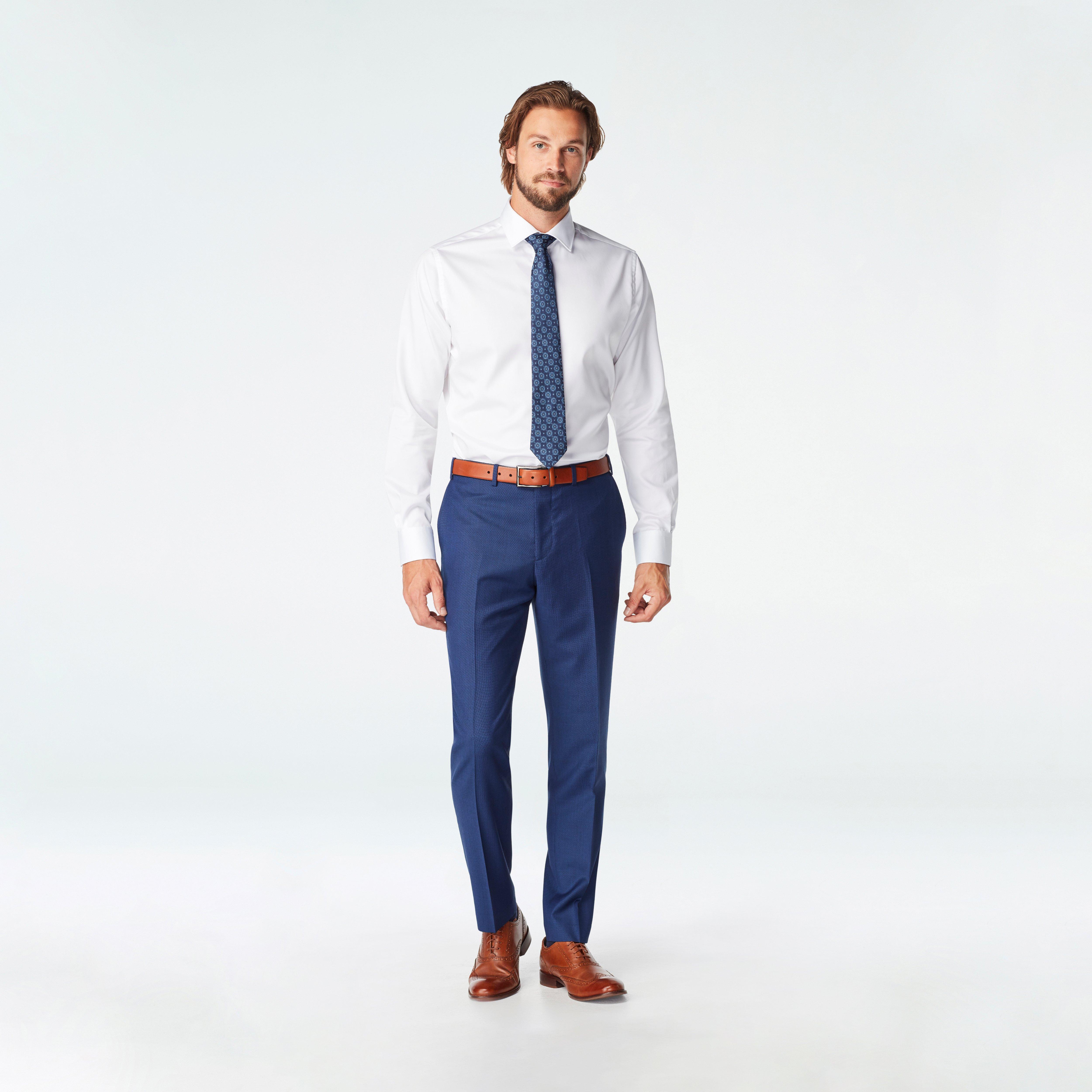 Highbridge Nailhead Blue Pants