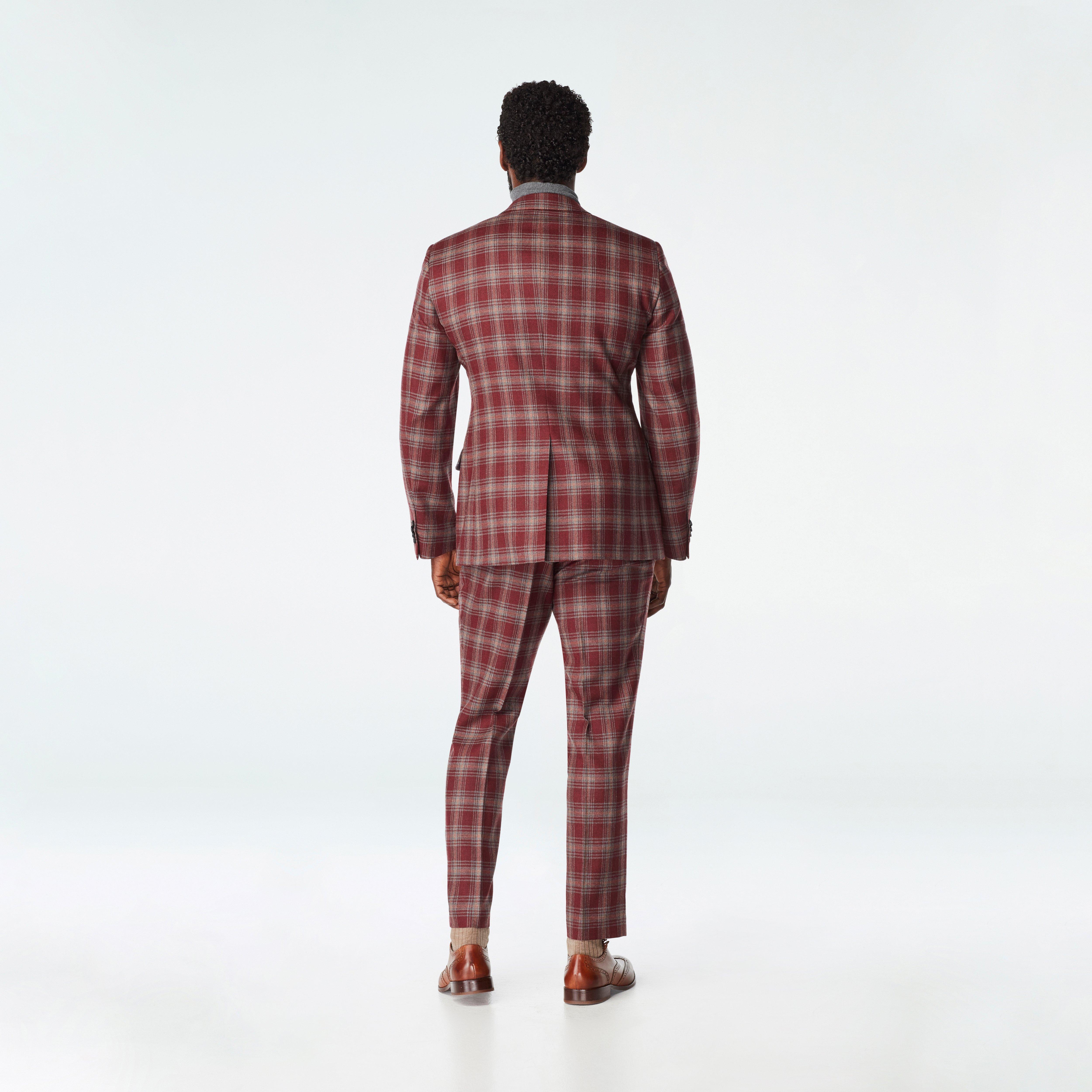 Danhill Plaid Red Blazer