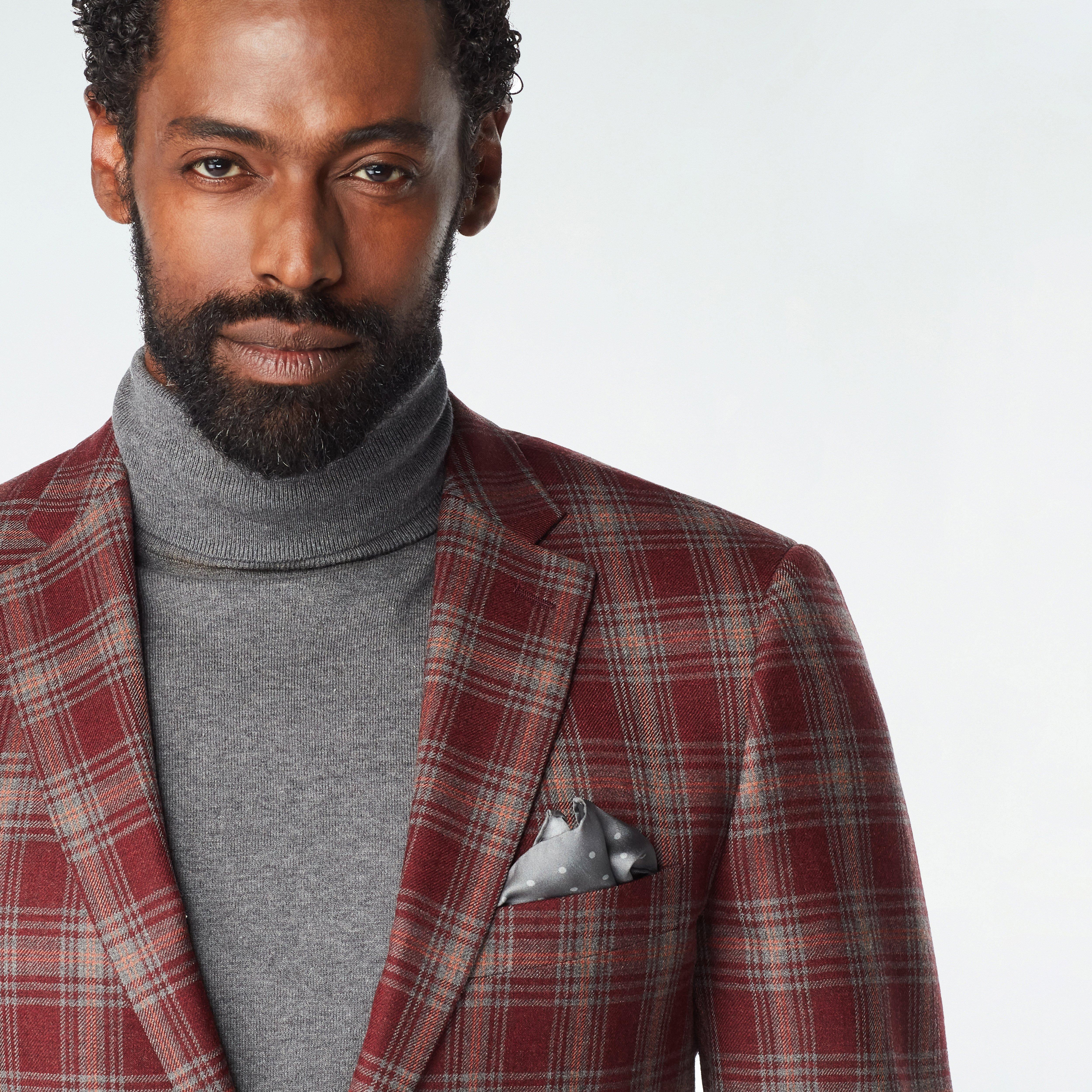 Danhill Plaid Red Blazer