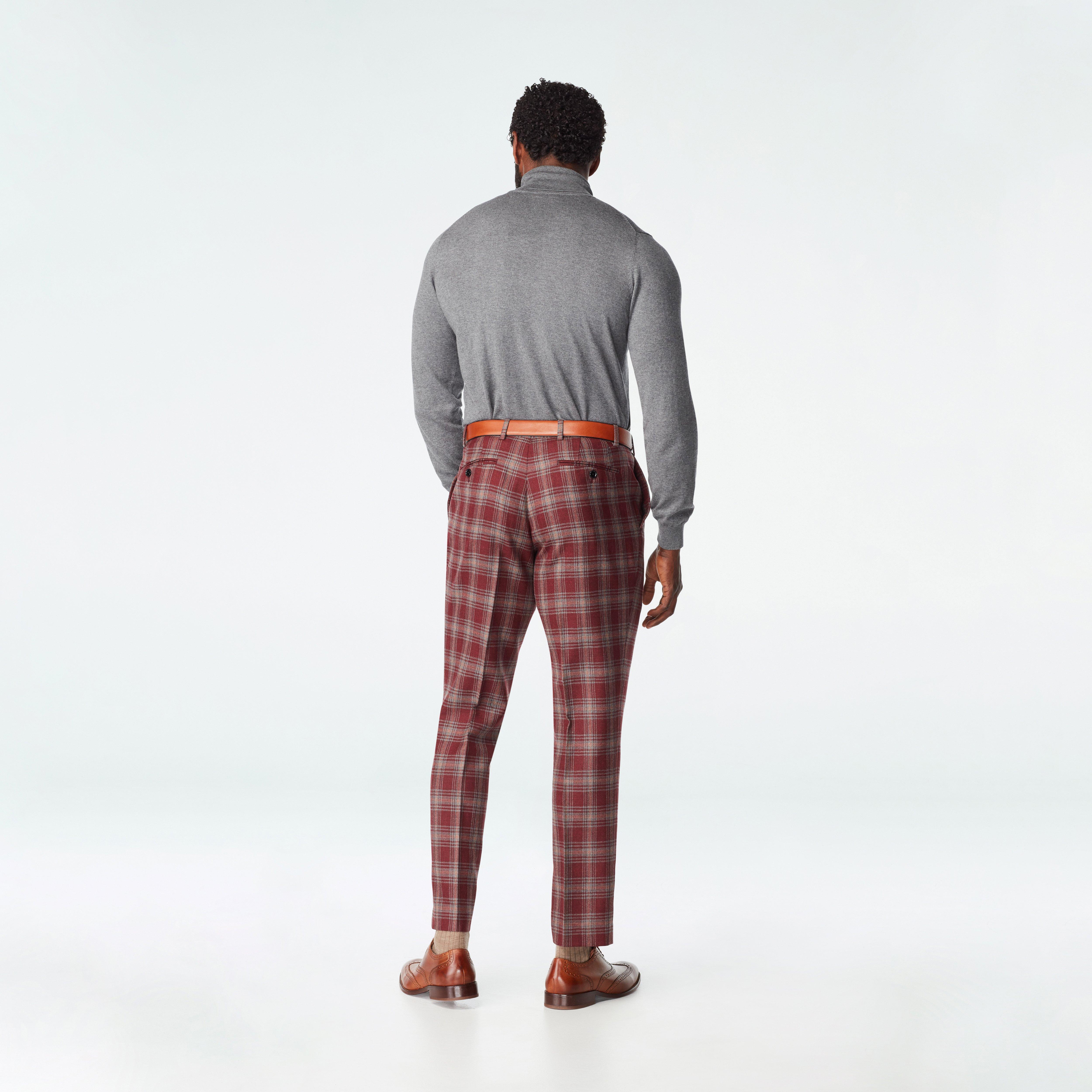Danhill Plaid Red Pants