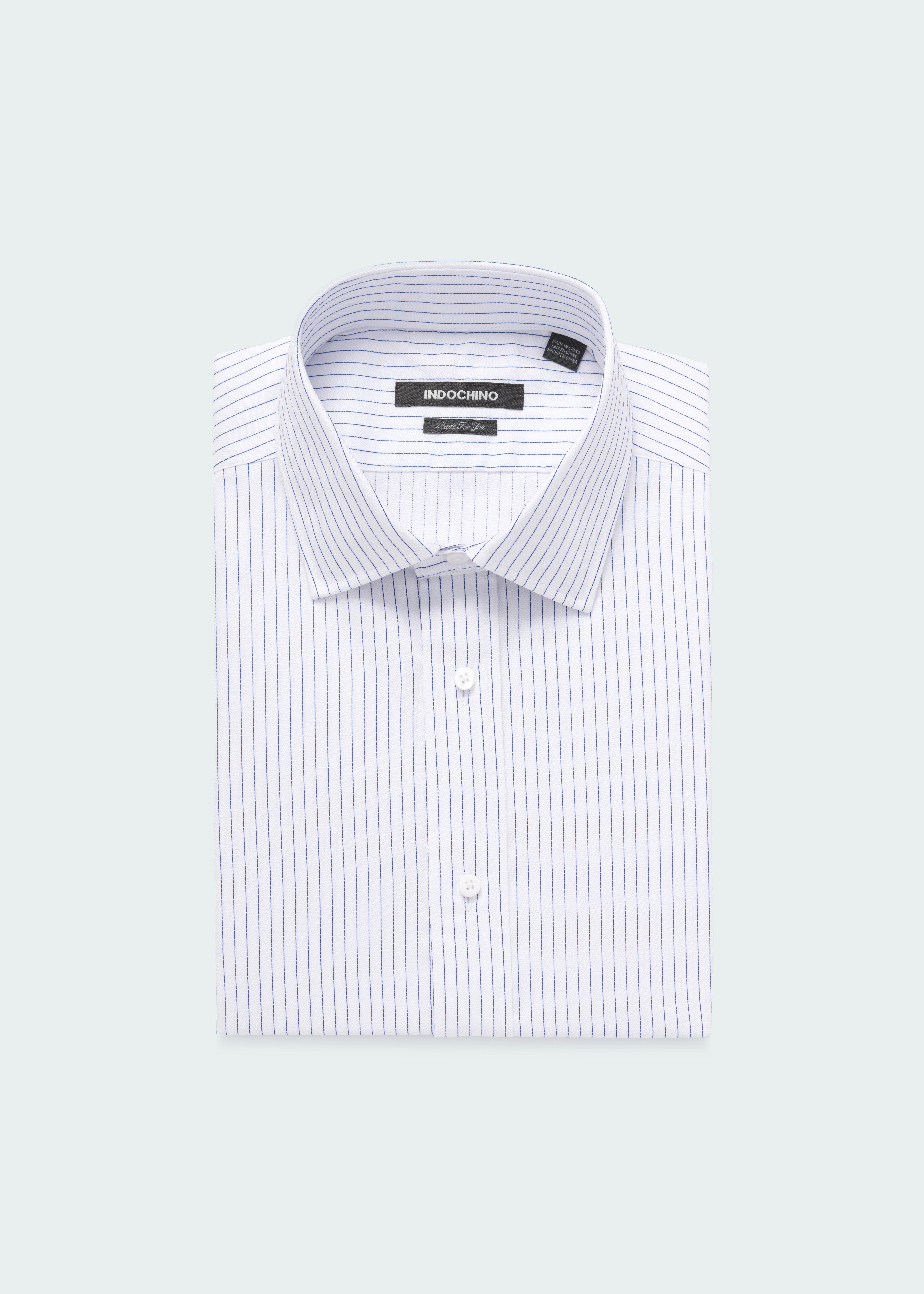 Denton Stripe Navy Shirt 2 Denton Stripe Navy Shirt