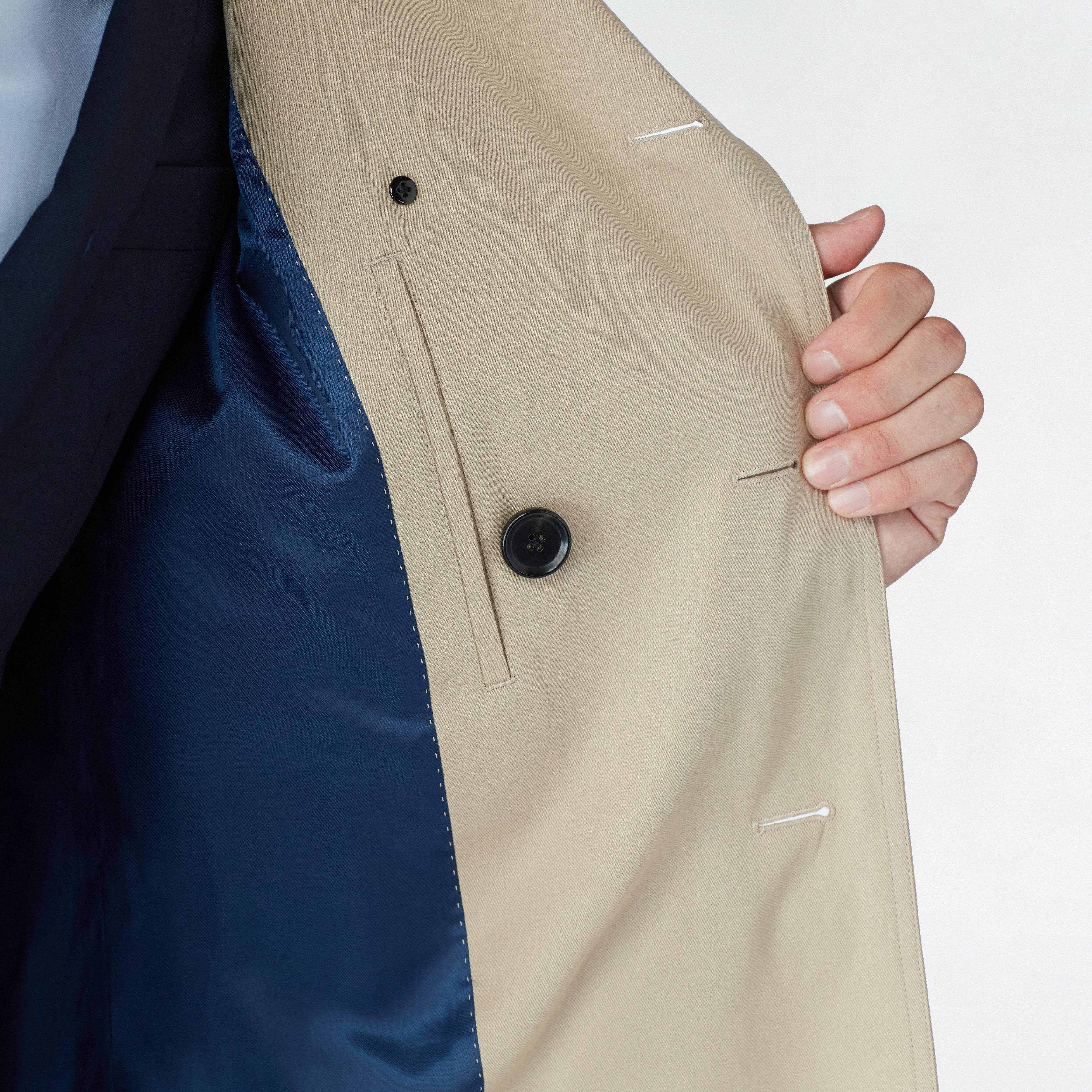Highcliffe Khaki Mac Coat 3 Highcliffe Khaki Mac Coat
