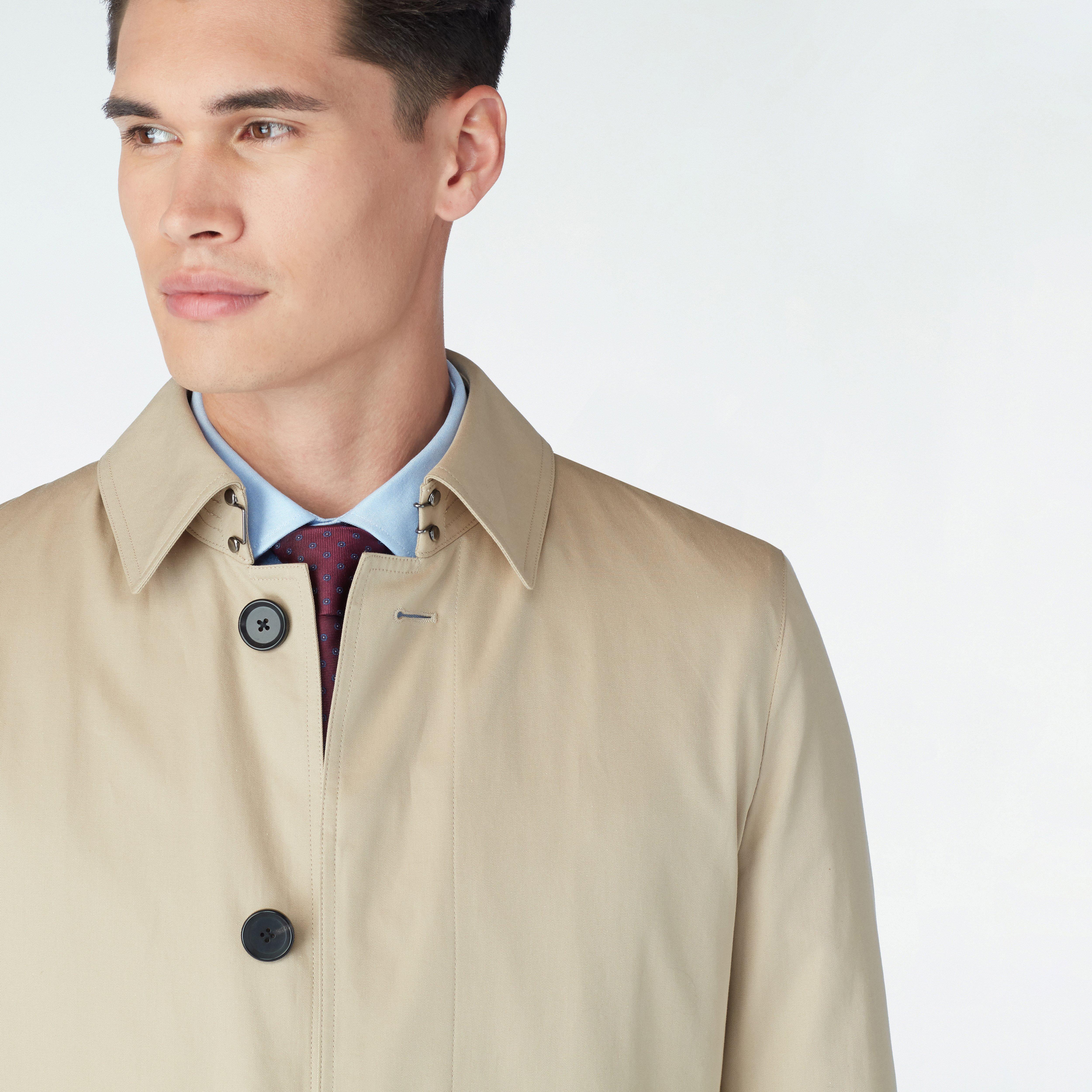 Highcliffe Khaki Mac Coat 4 Highcliffe Khaki Mac Coat