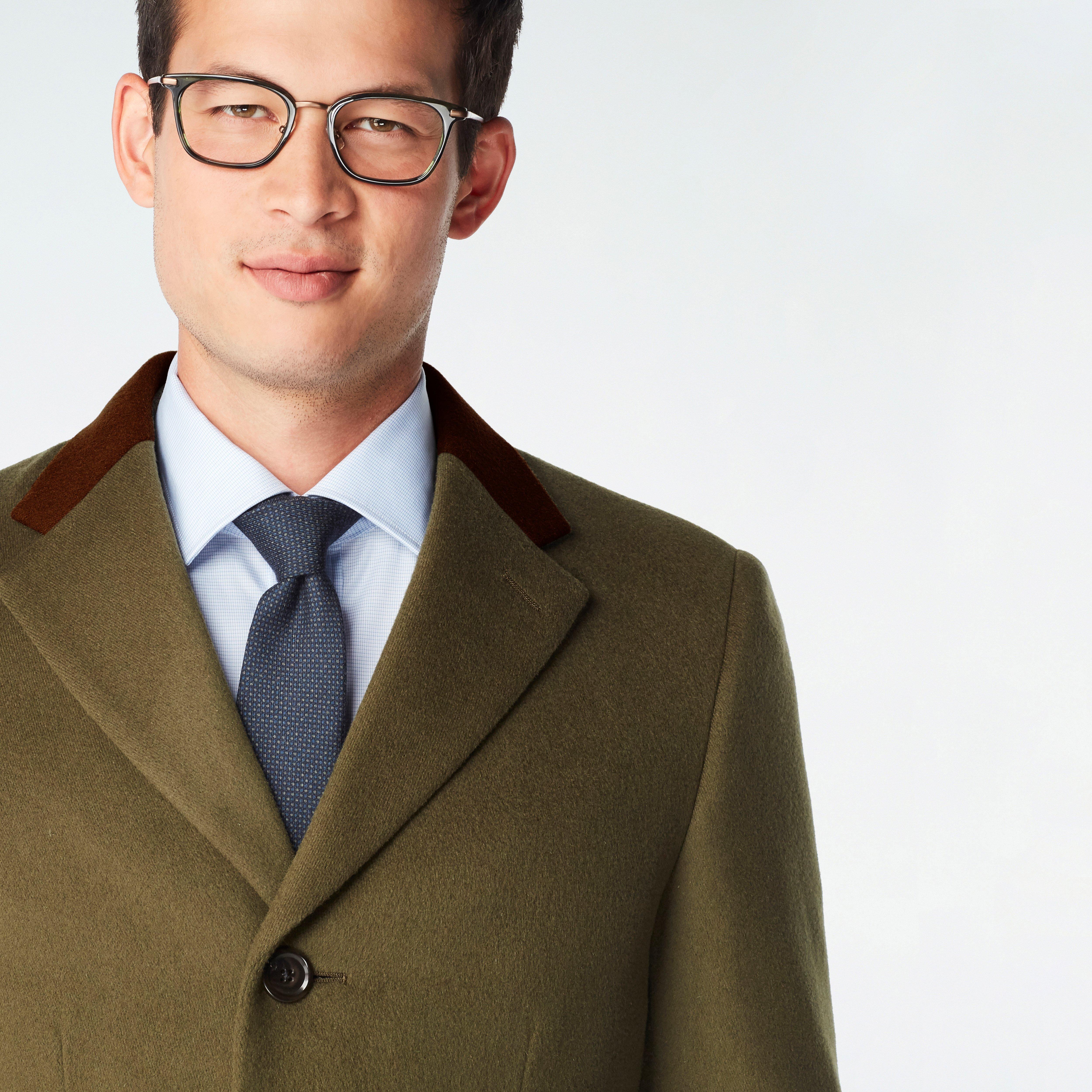 Huntley Olive Chesterfield Overcoat 4 Huntley Olive Chesterfield Overcoat