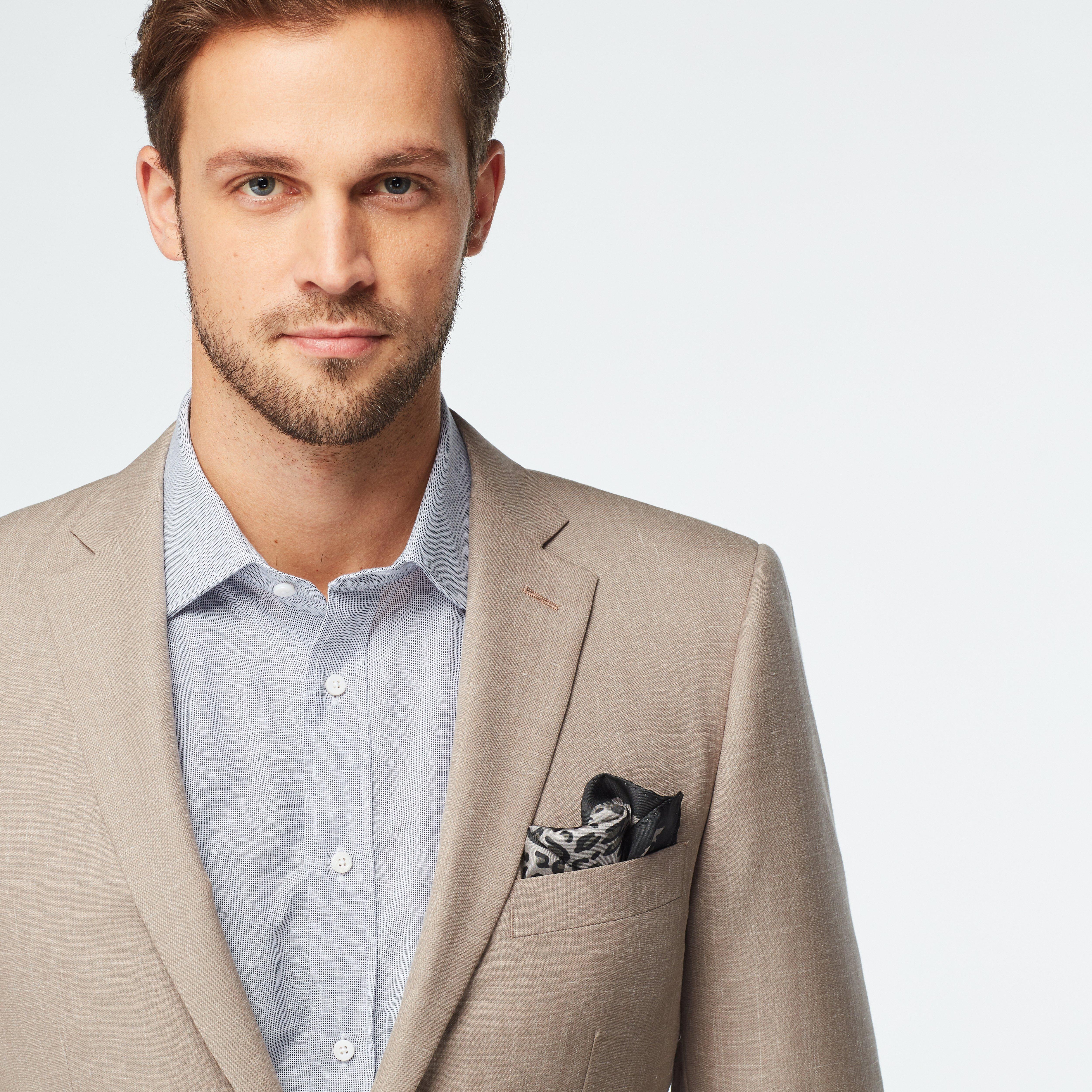 Stockport Wool Linen Sand Blazer 4 Stockport Wool Linen Sand Blazer