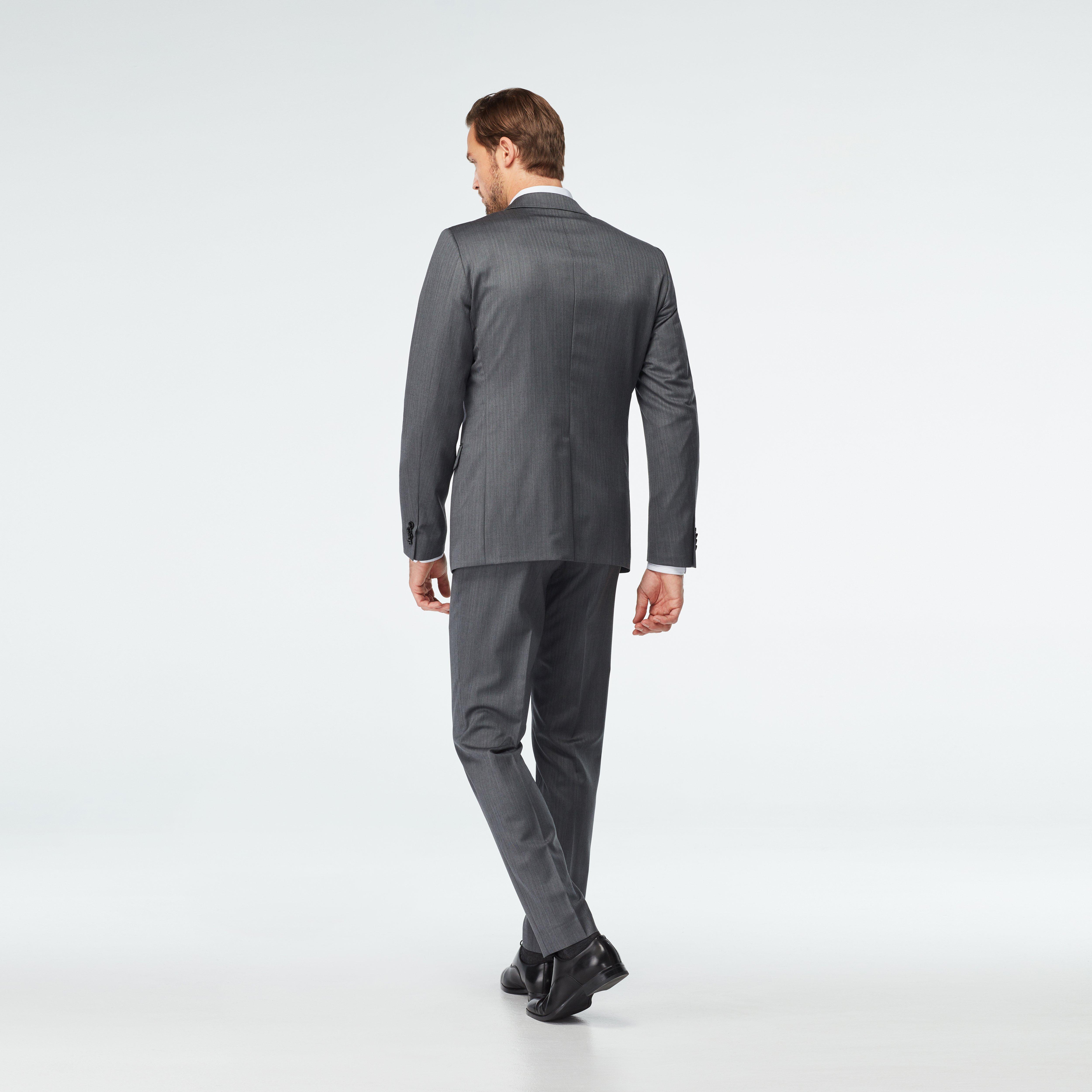 Highbridge Herringbone Charcoal Blazer 2 Highbridge Herringbone Charcoal Blazer