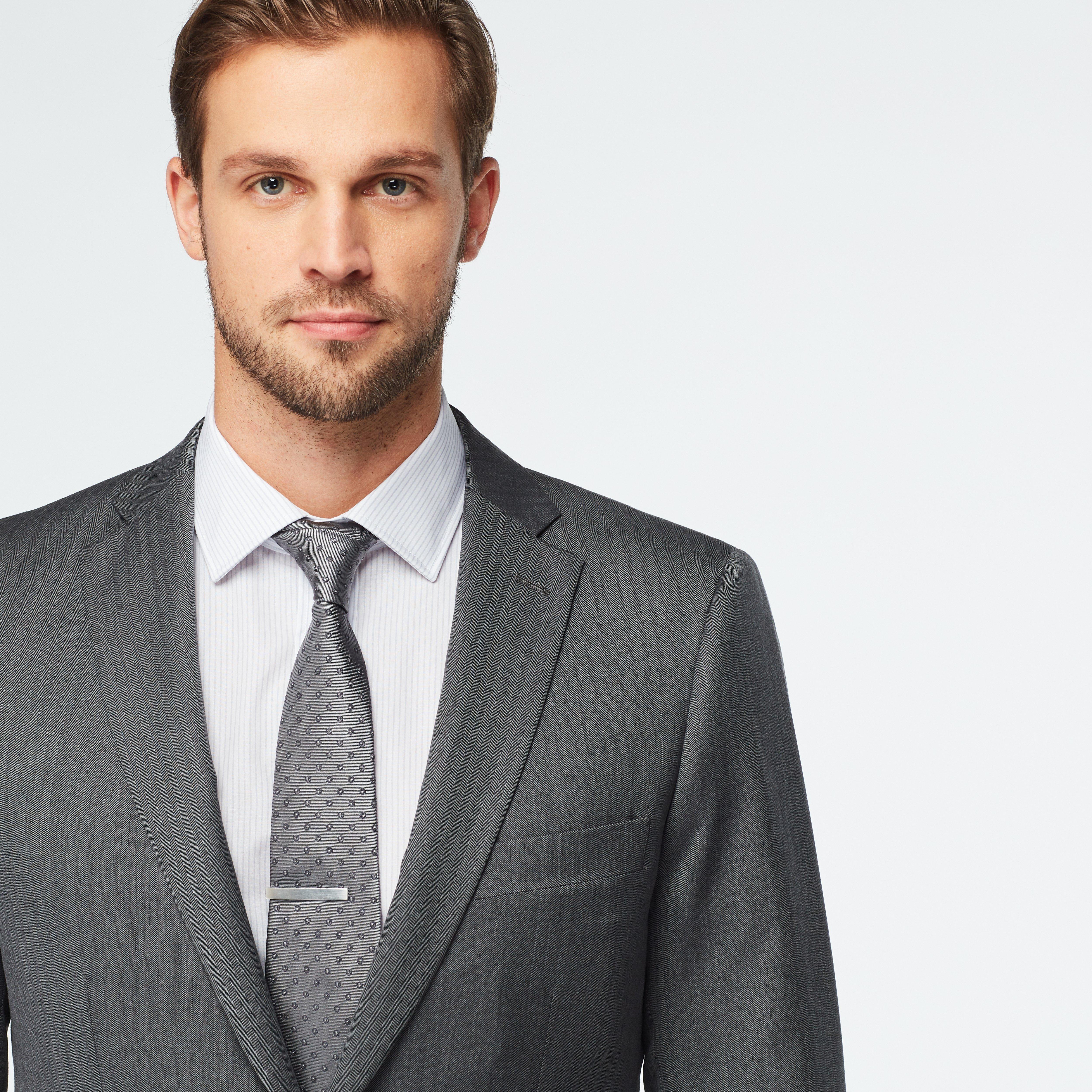Highbridge Herringbone Charcoal Blazer 4 Highbridge Herringbone Charcoal Blazer