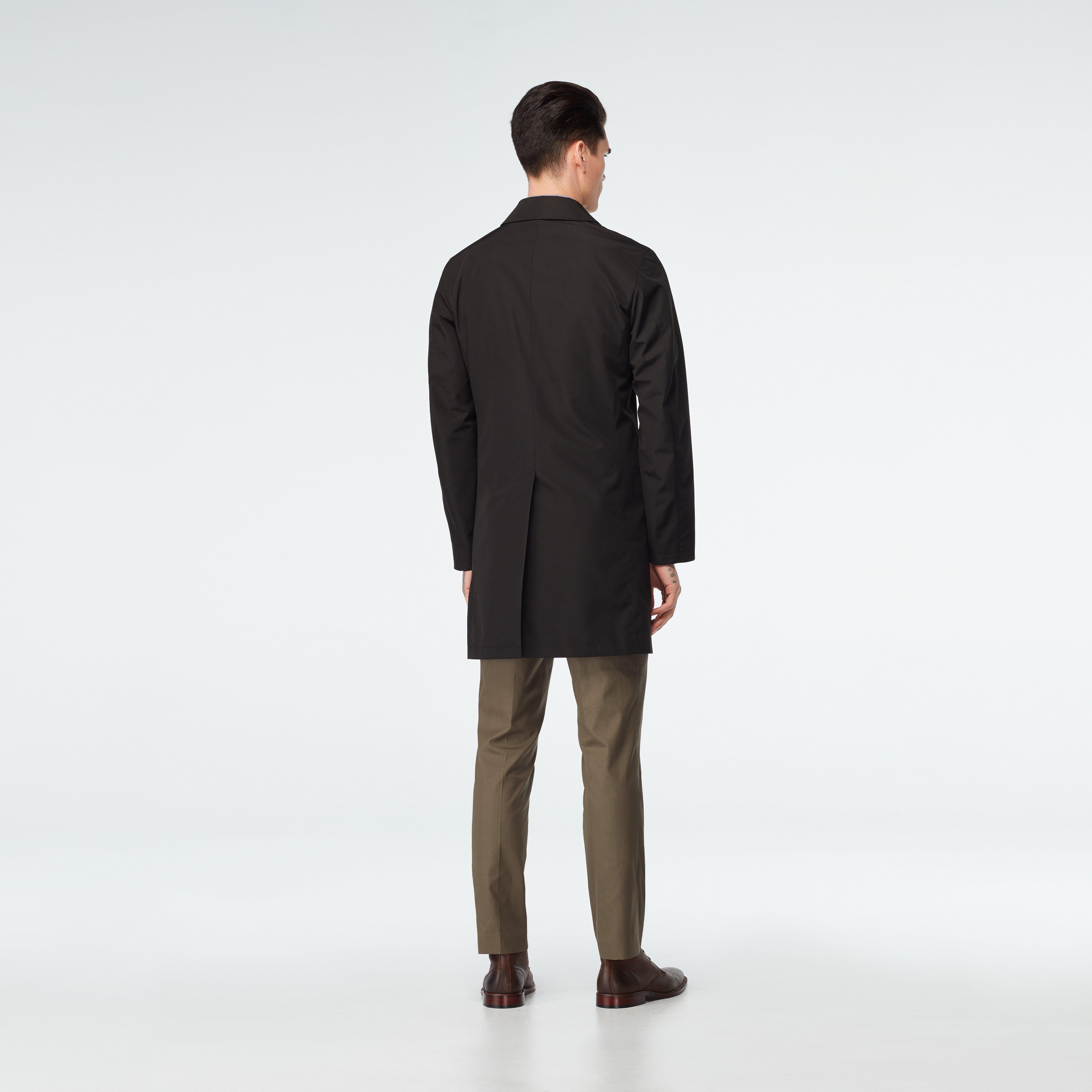 Hadlow Black Raincoat
