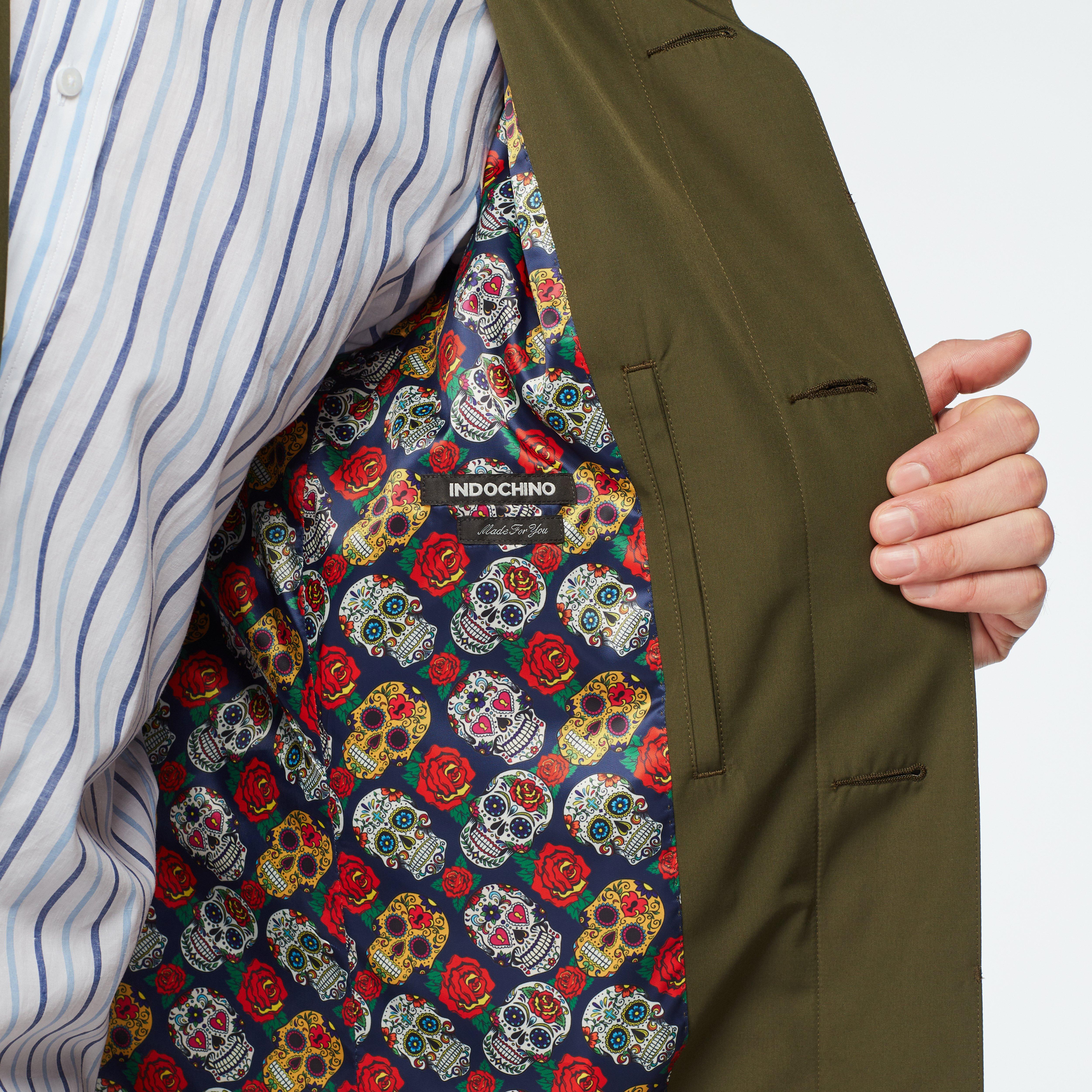 Hadlow Olive Raincoat