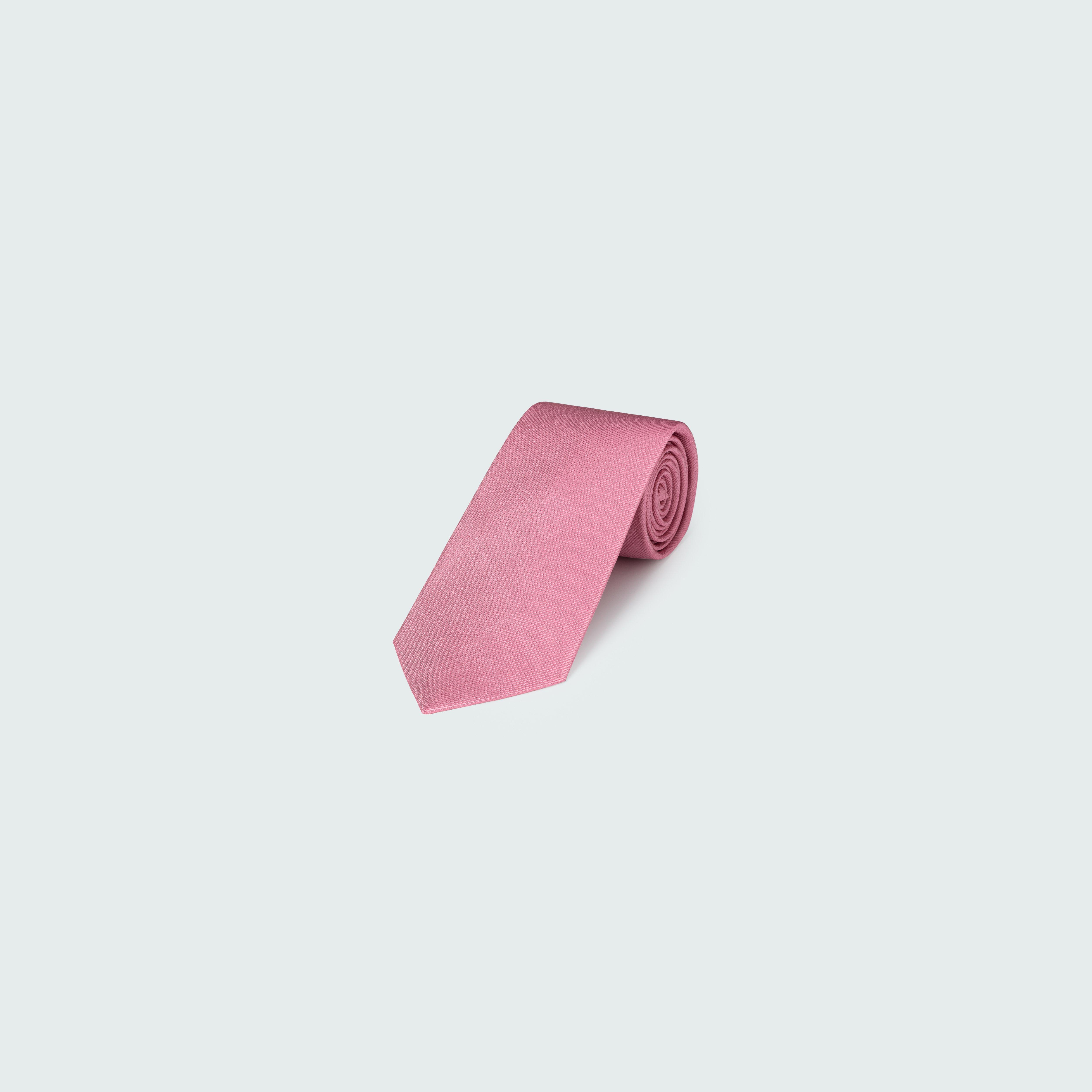 Deep Rose Silk Tie