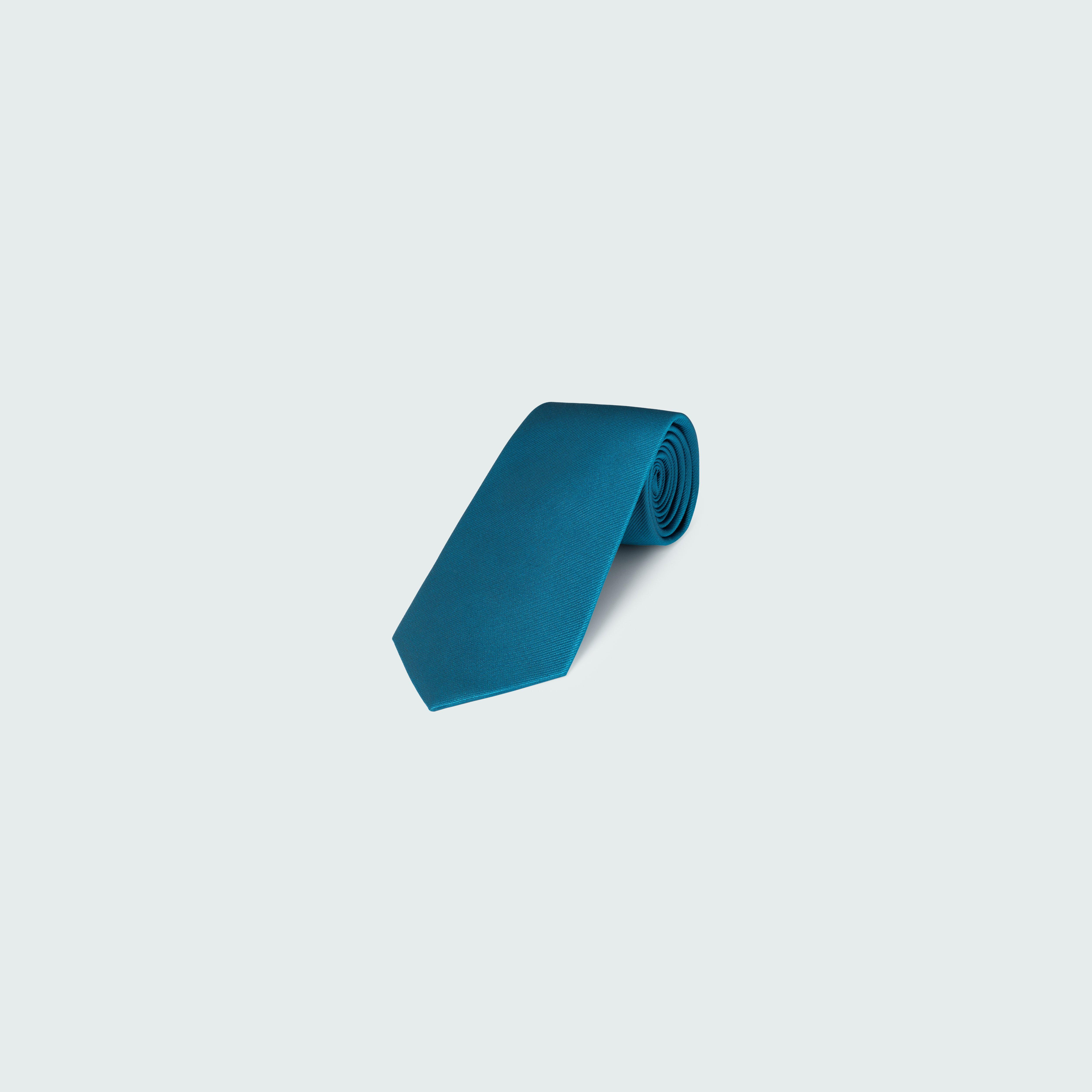 Teal Silk Tie
