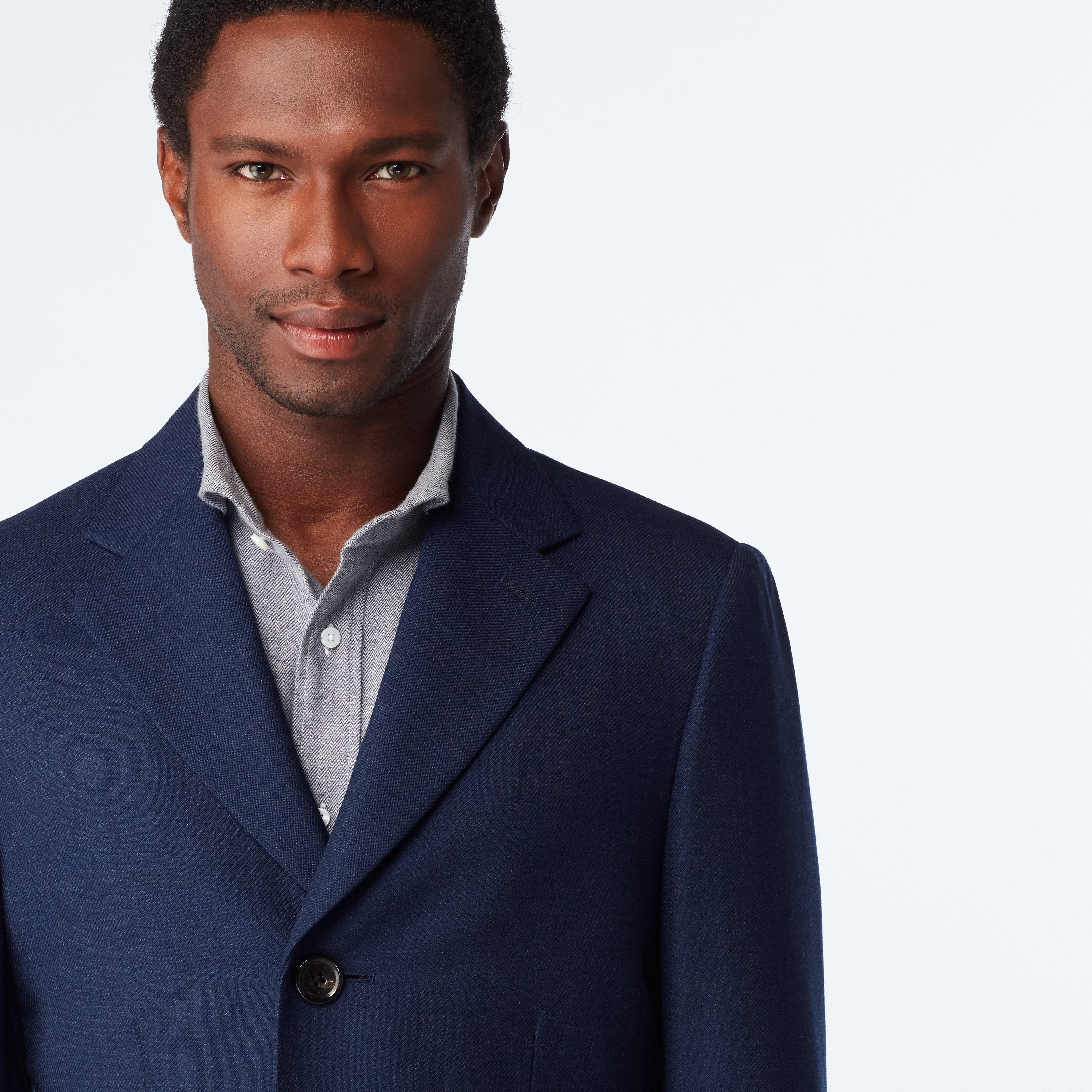 Hatton Twill Navy Overcoat 4 Hatton Twill Navy Overcoat