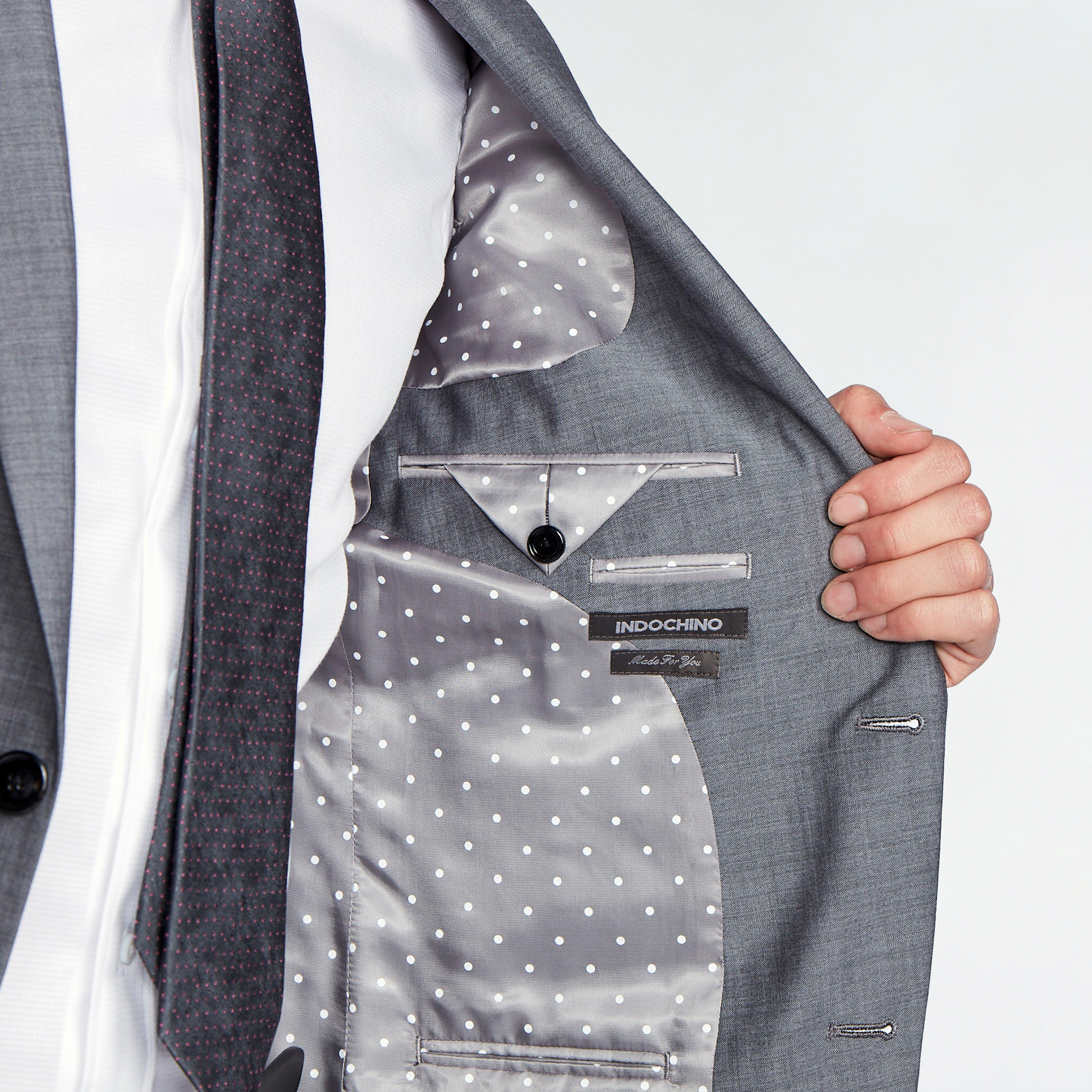 Hamilton Sharkskin Gray Suit 5 Hamilton Sharkskin Gray Suit