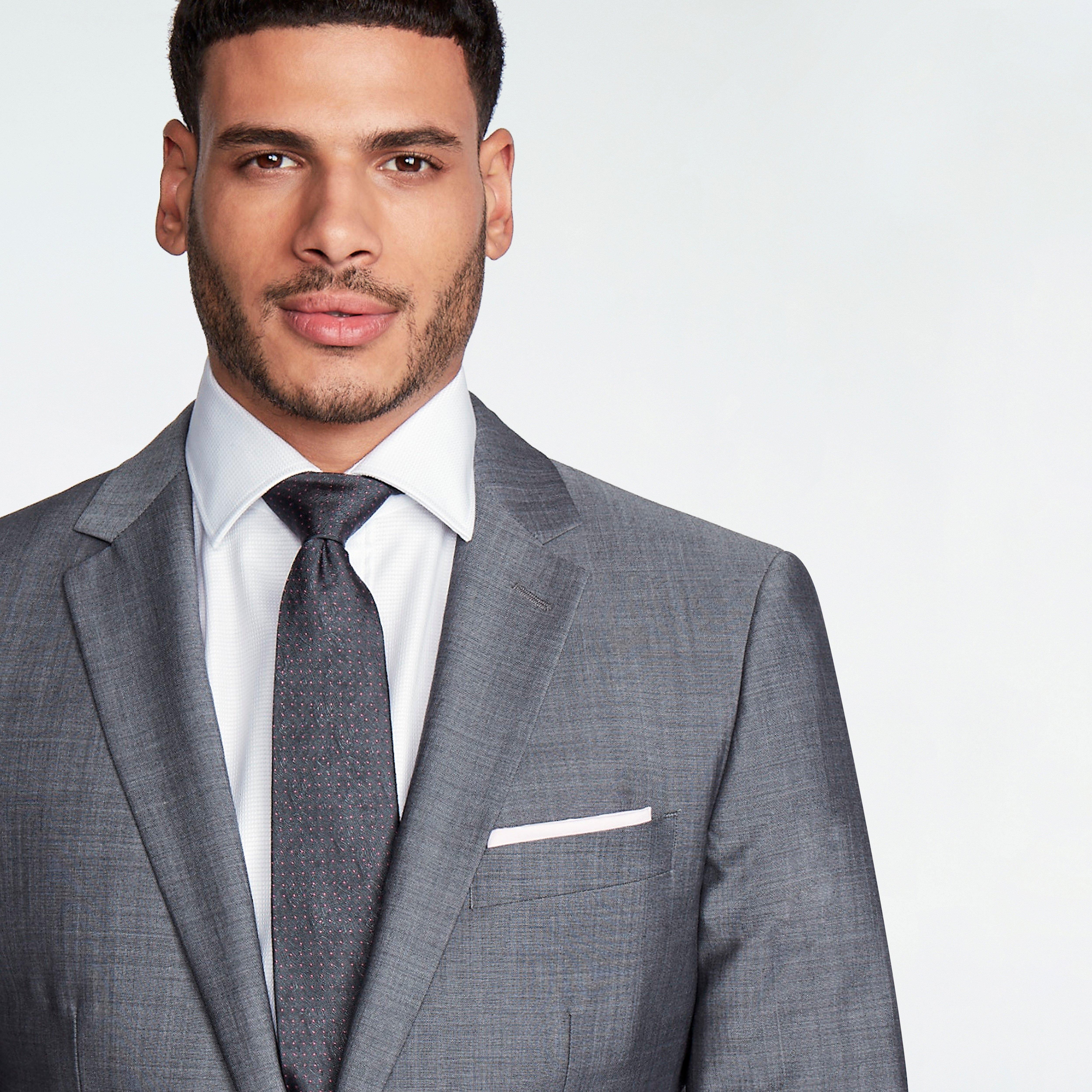 Hamilton Sharkskin Gray Suit 6 Hamilton Sharkskin Gray Suit