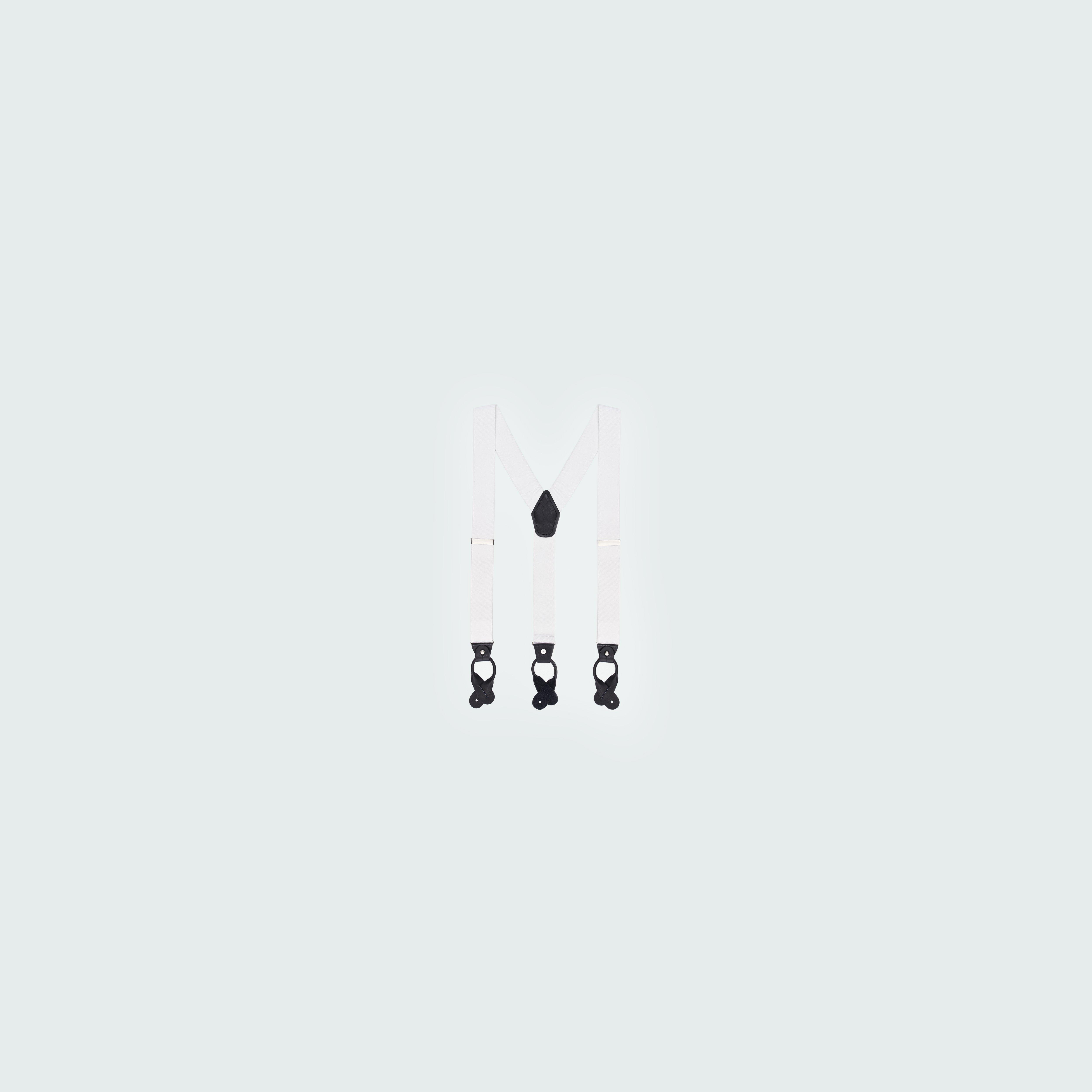 Suspenders - Ivory