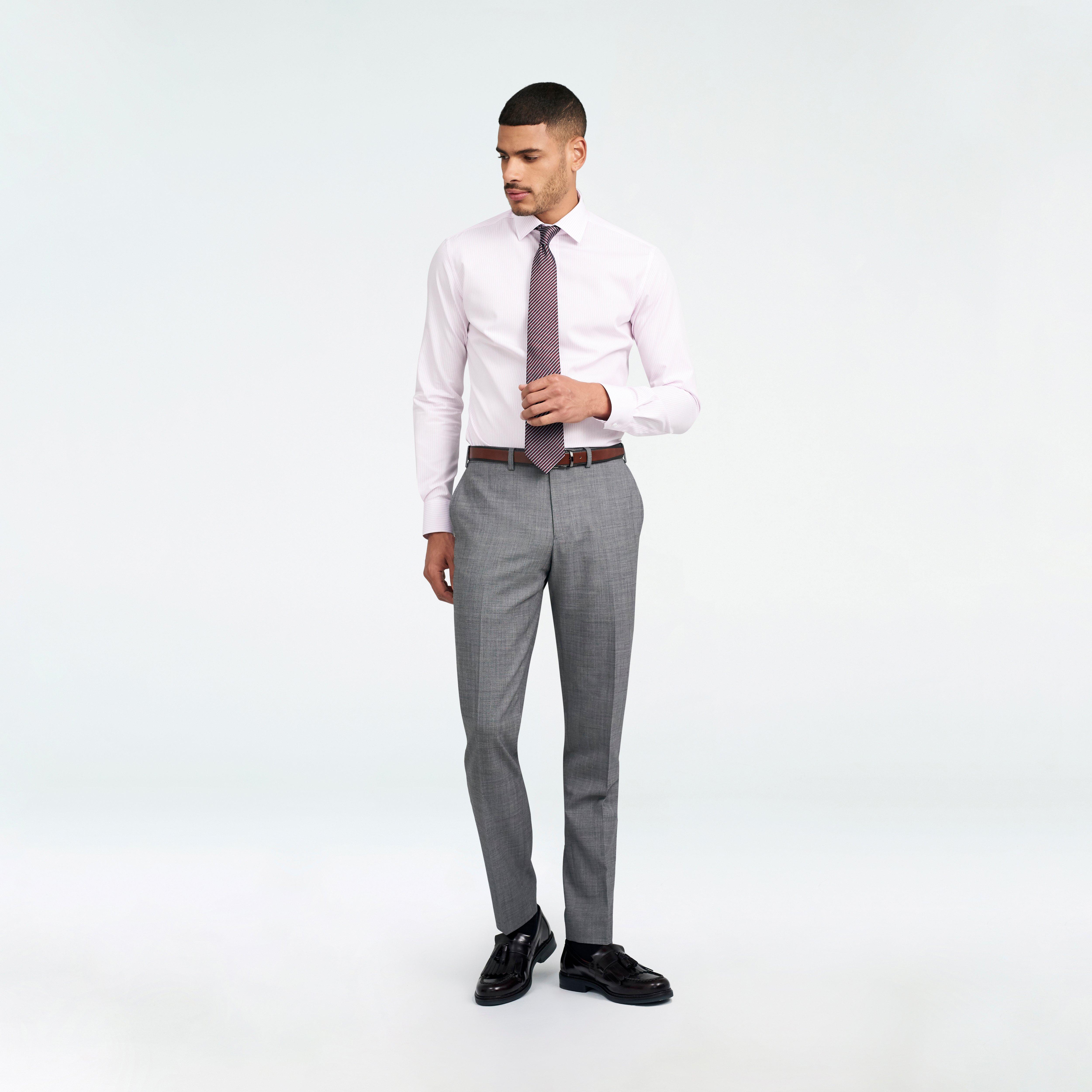 Hayle Sharkskin Gray Suit 3 Hayle Sharkskin Gray Suit
