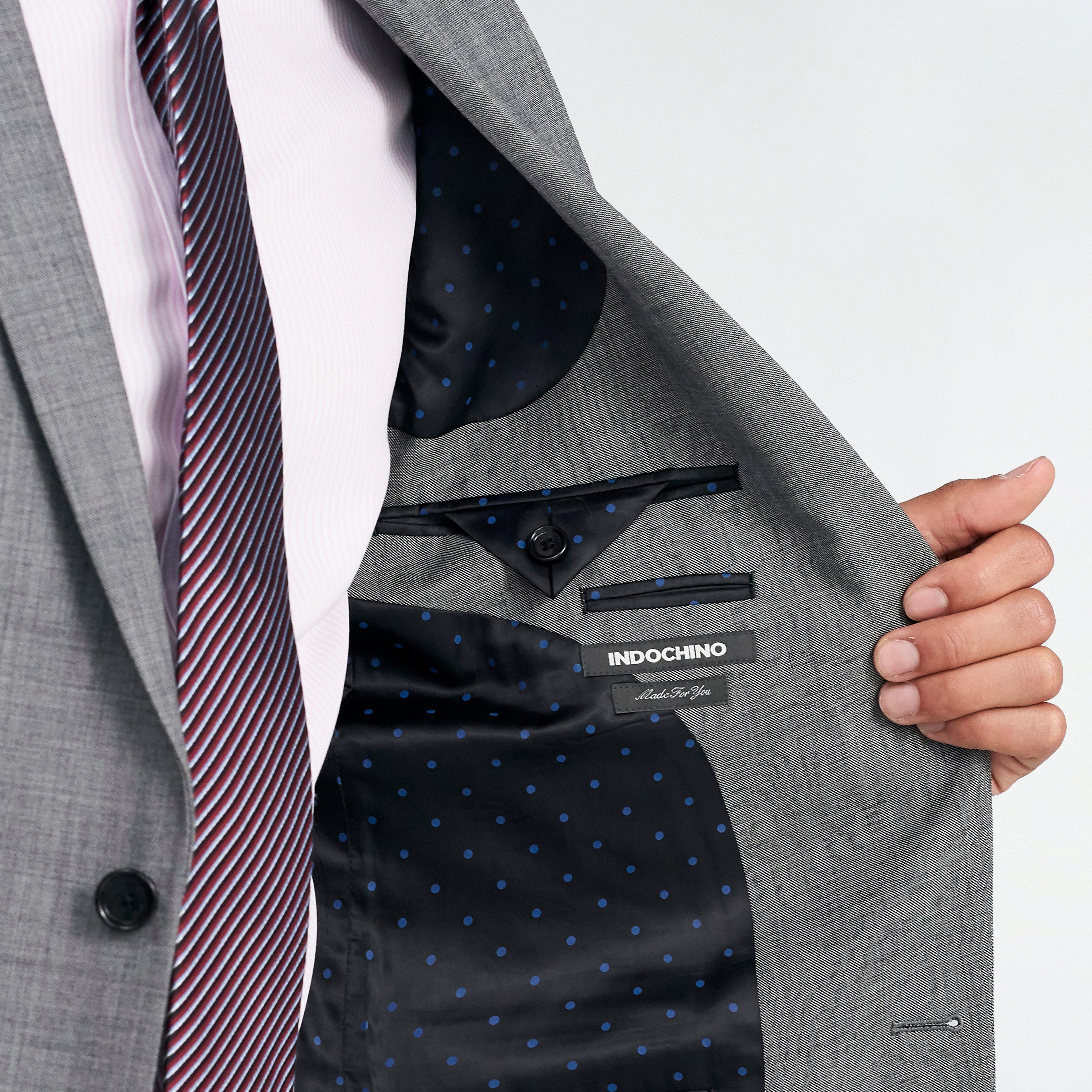 Hayle Sharkskin Gray Suit 5 Hayle Sharkskin Gray Suit