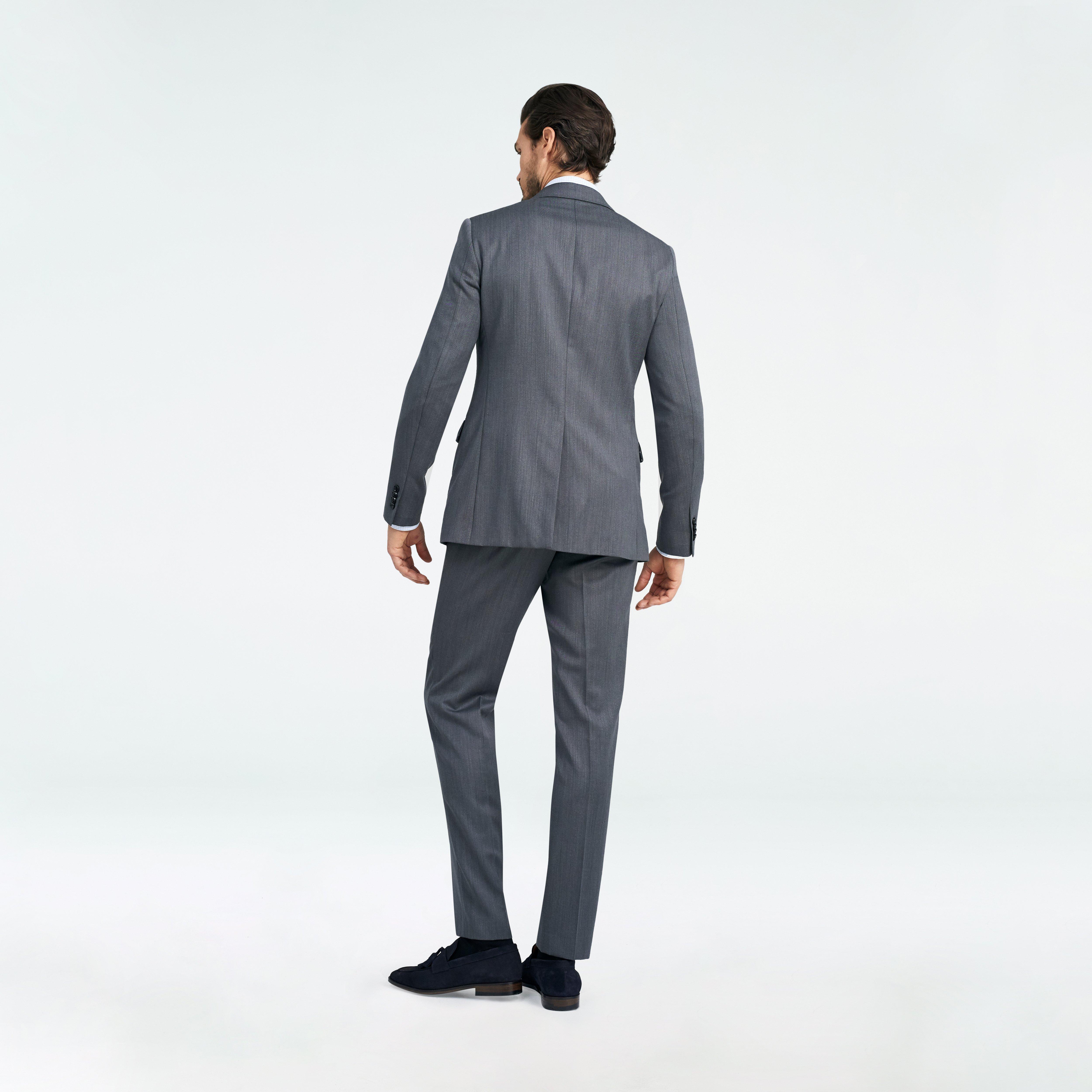 Hereford Cavalry Twill Gray Blazer
