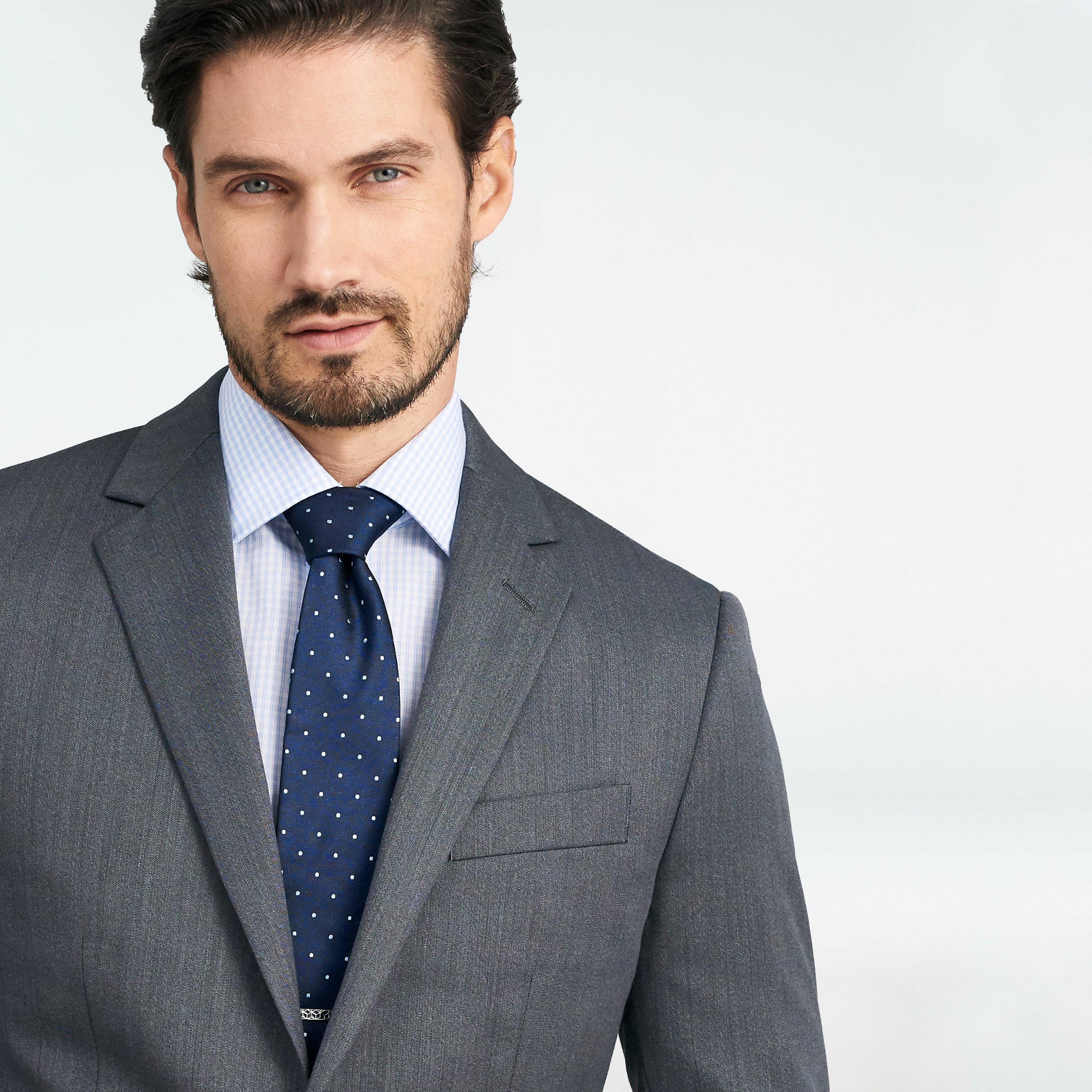 Hereford Cavalry Twill Gray Blazer