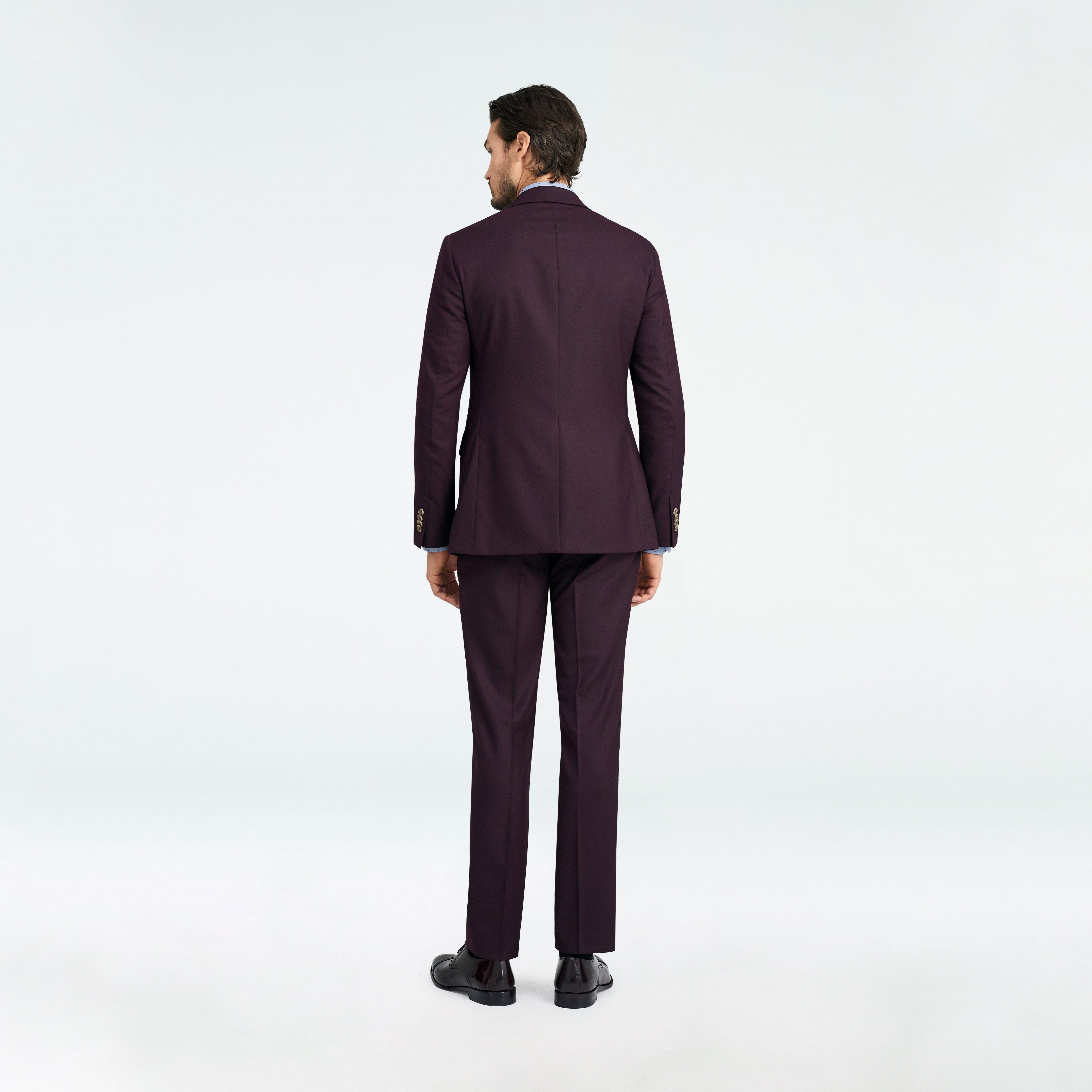 Hayward Flannel Burgundy Blazer