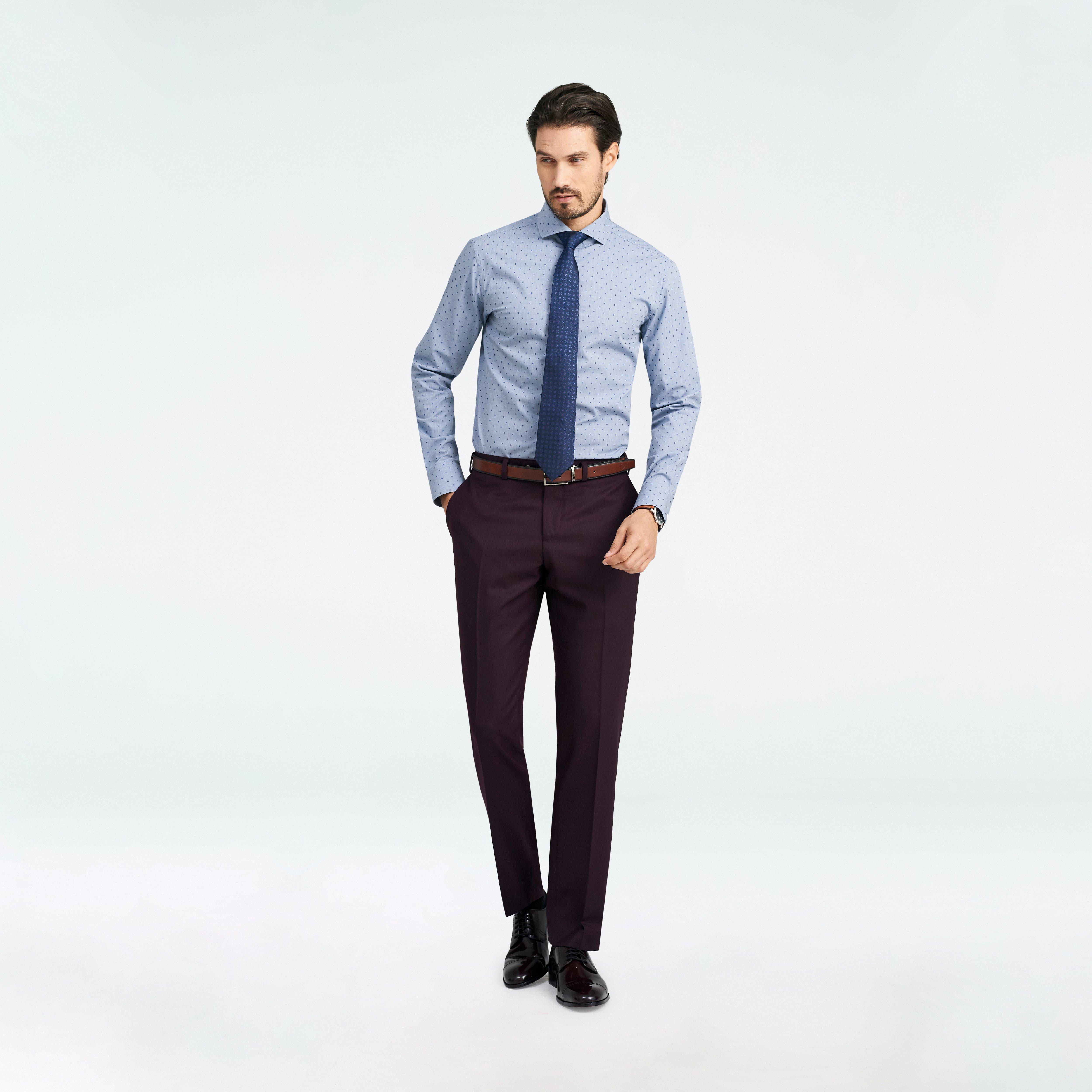 Hayward Flannel Burgundy Pants 1 Hayward Flannel Burgundy Pants