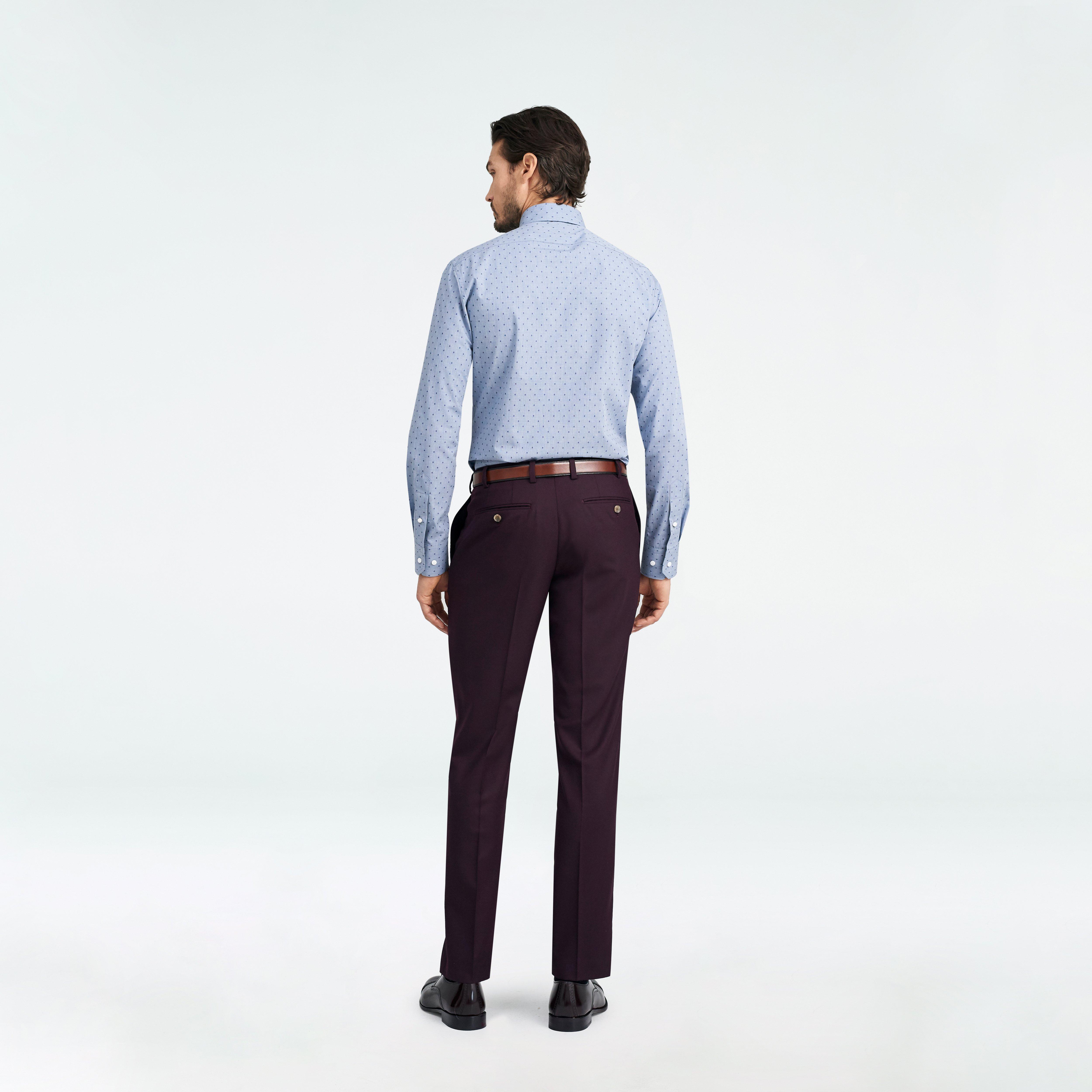 Hayward Flannel Burgundy Pants 2 Hayward Flannel Burgundy Pants