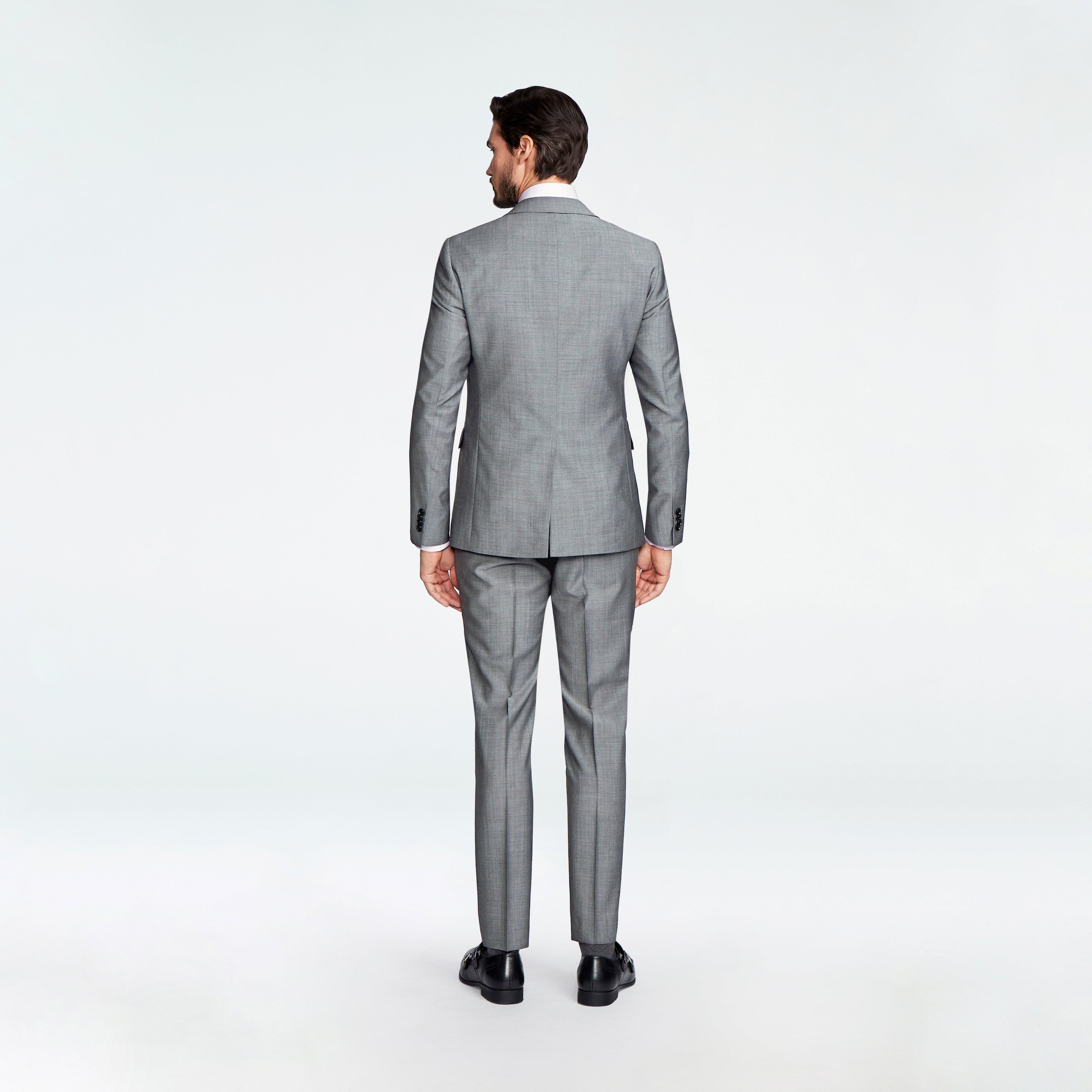 Hamilton Sharkskin Light Gray Blazer