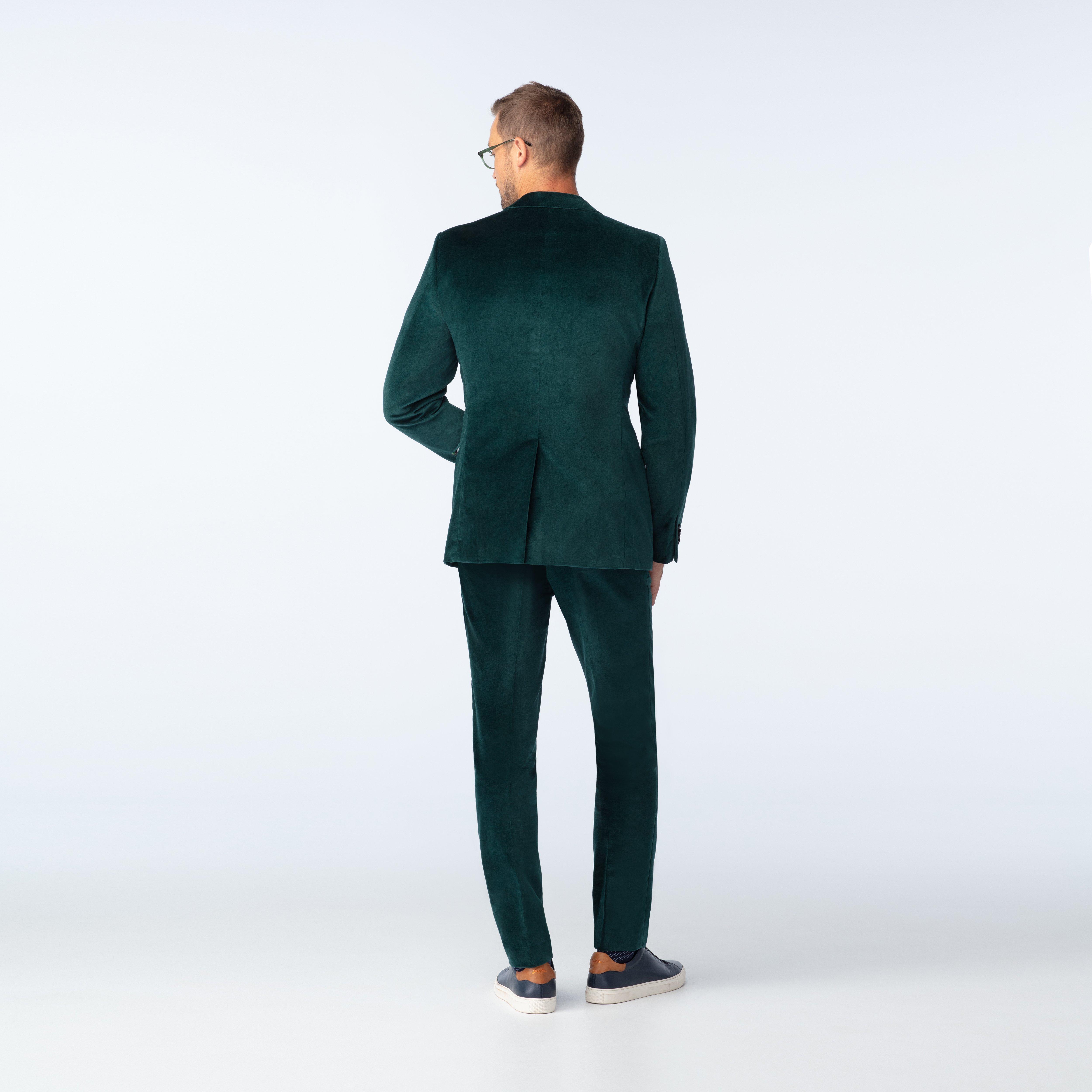 Harford Velvet Emerald Blazer 2 Harford Velvet Emerald Blazer