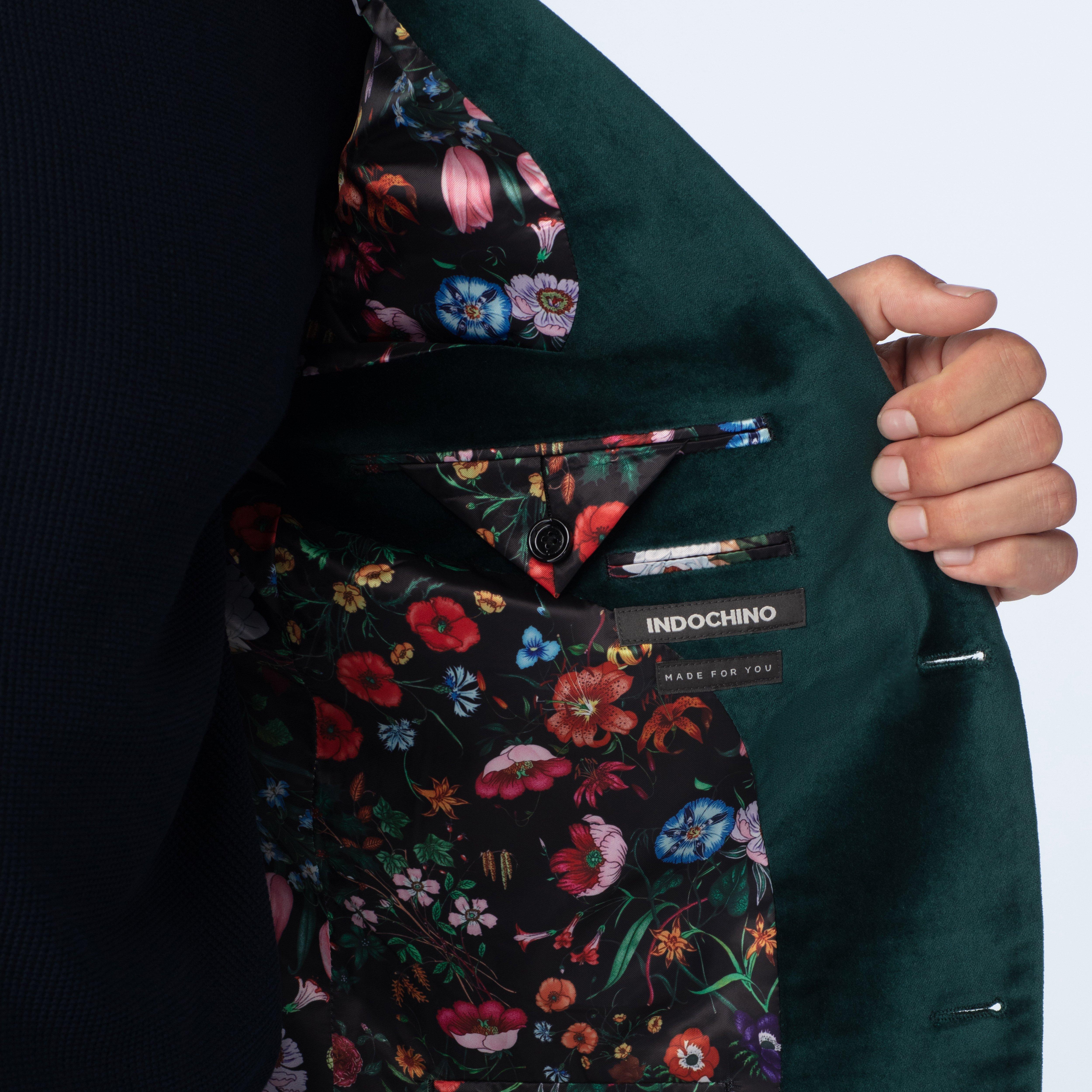 Harford Velvet Emerald Blazer 3 Harford Velvet Emerald Blazer