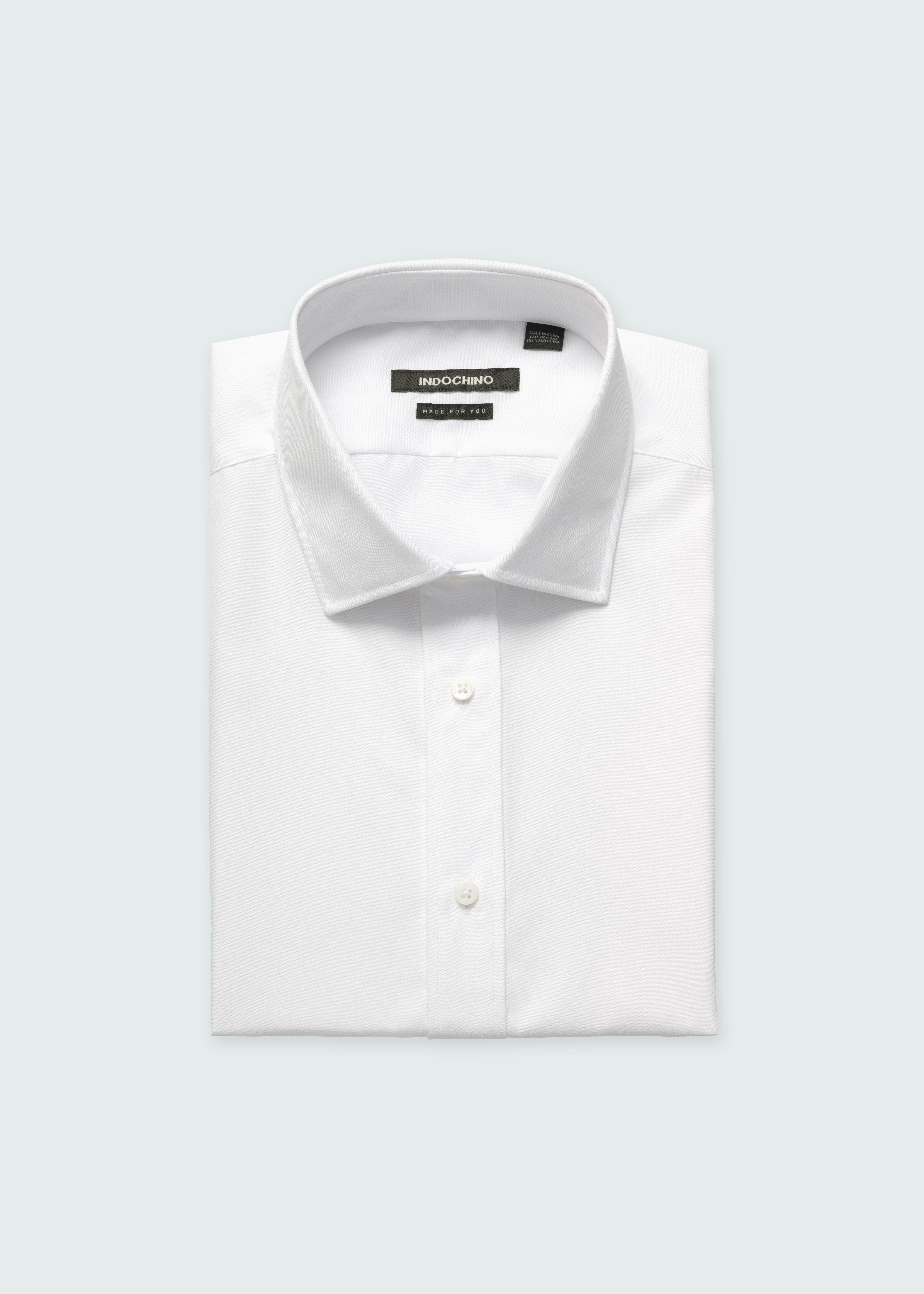 Helston Anti-Wrinkle White Shirt