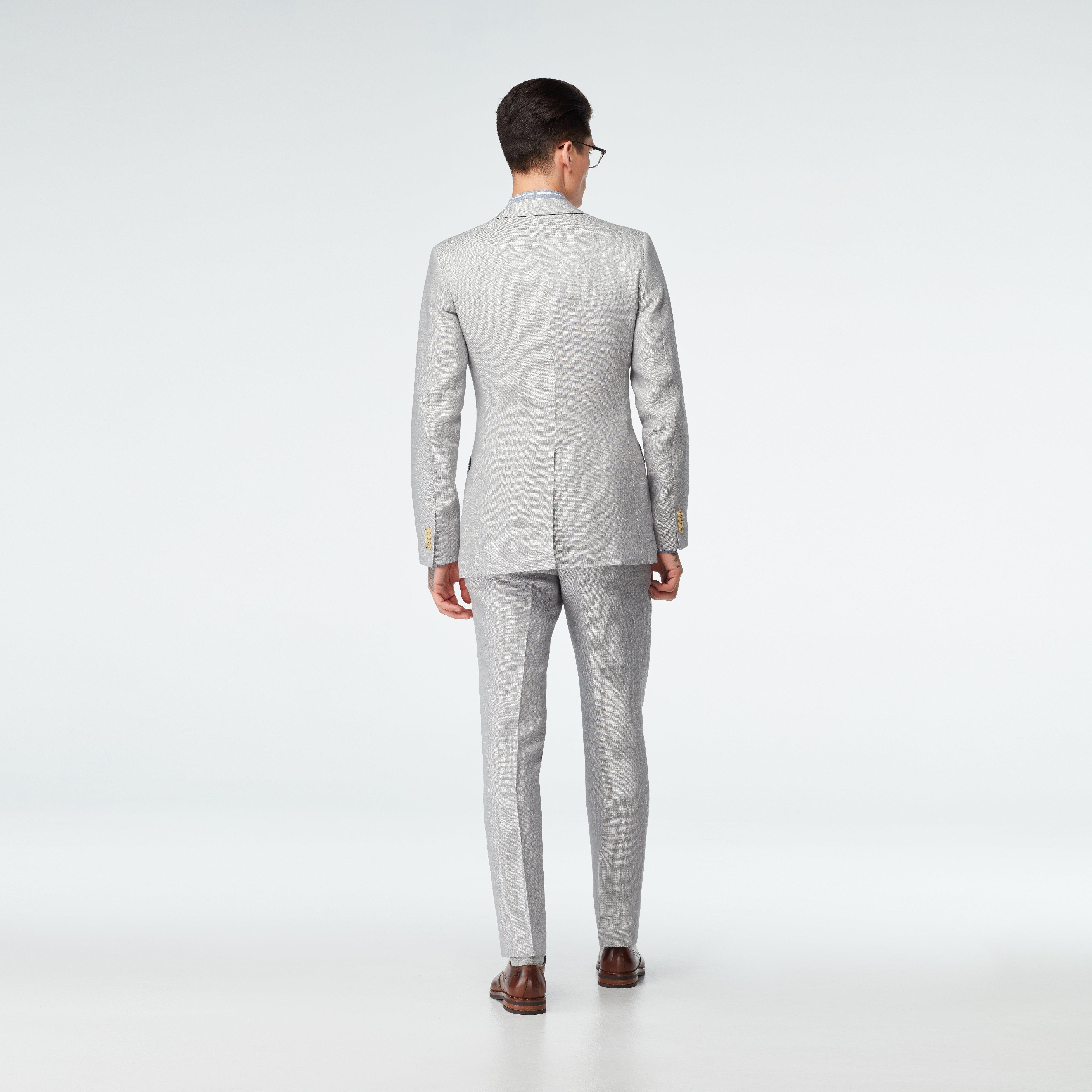 Sailsbury Linen Gray Suit